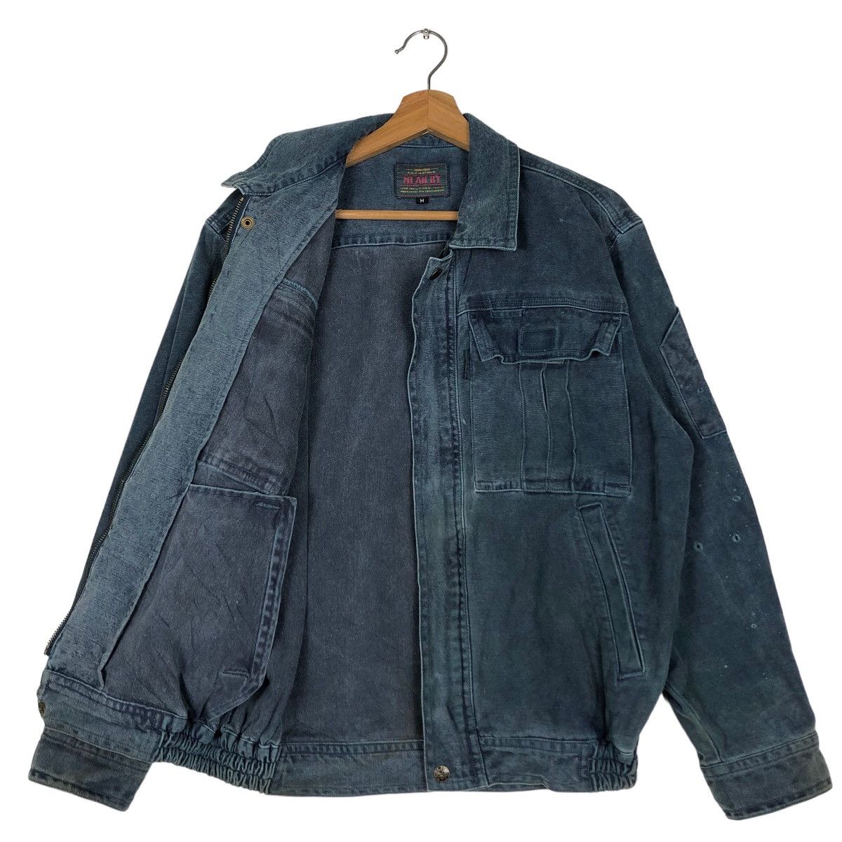 Hysteric Glamour 🔥Vtg Bomber Jacket Worker Near By Cargo Pocket Japan Size US M / EU 48-50 / 2 - 9 Thumbnail