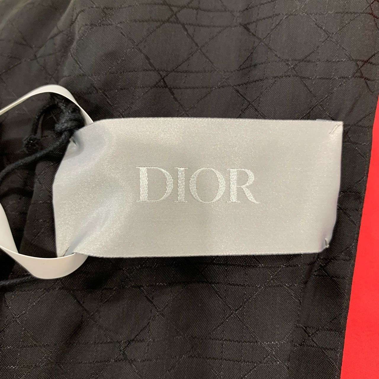 Dior Dior x Stussy Embroidered Logo Red Zip-Up Jacket (Size 46) Size US S / EU 44-46 / 1 - 2 Thumbnail