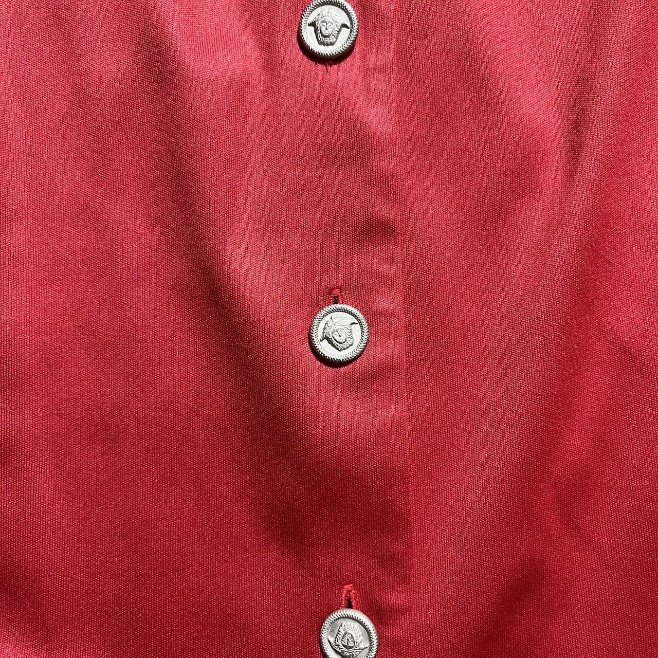 Versace × Versace Jeans Couture × Versus Versace Jeans Couture Red Silk Shirt Size US S / EU 44-46 / 1 - 4 Thumbnail
