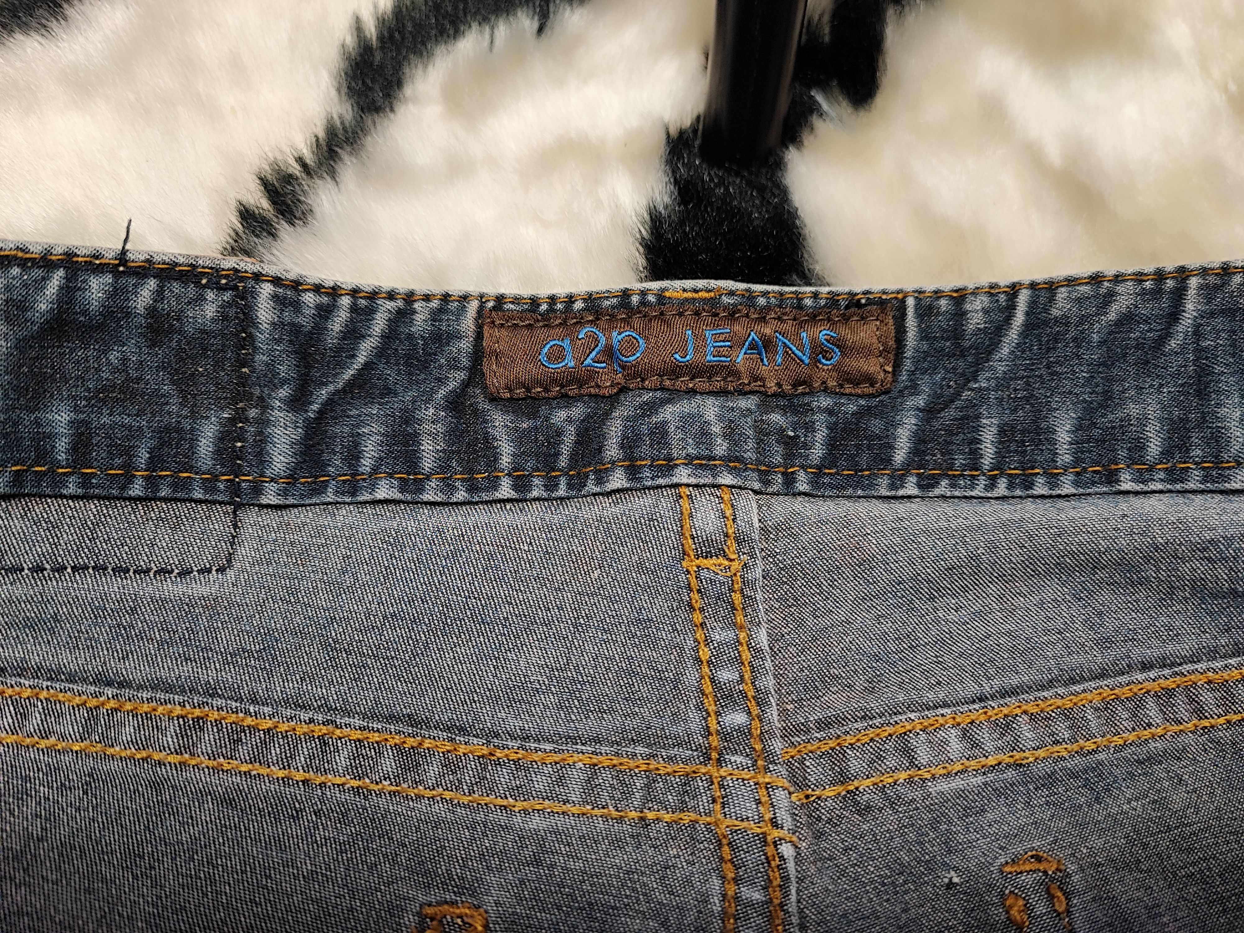 Jean Flare Jeans A2P Denim Bootcut Size US 29 - 8 Thumbnail