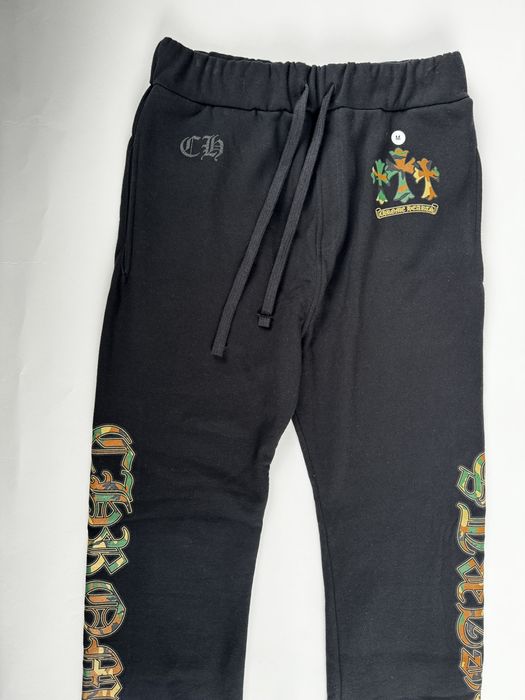 Chrome Hearts Chrome Hearts Camo Triple Cross Sweatpants | Grailed