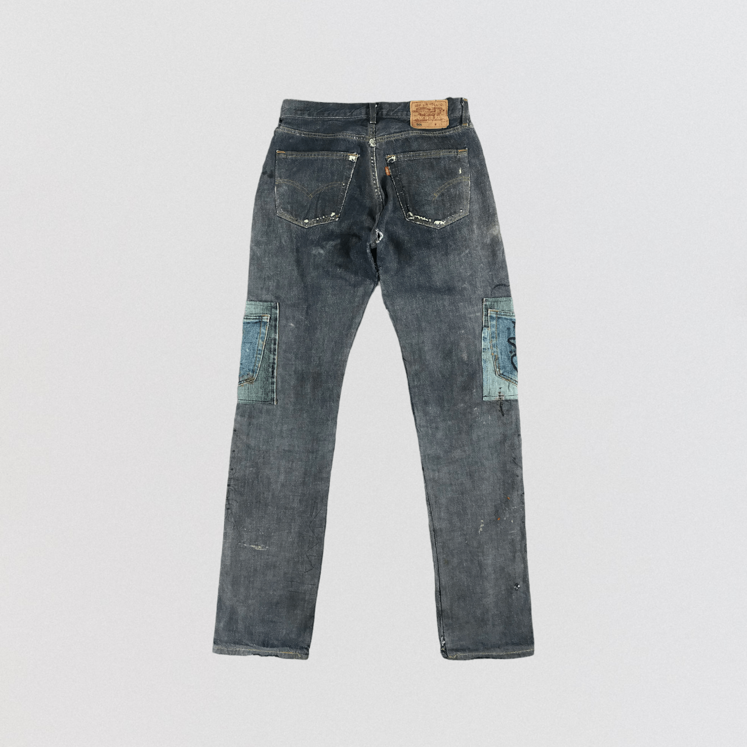 Levi's 90s Vintage Levis 501 Earth Tone Jeans-JM2544 Size US 31 - 2 Thumbnail