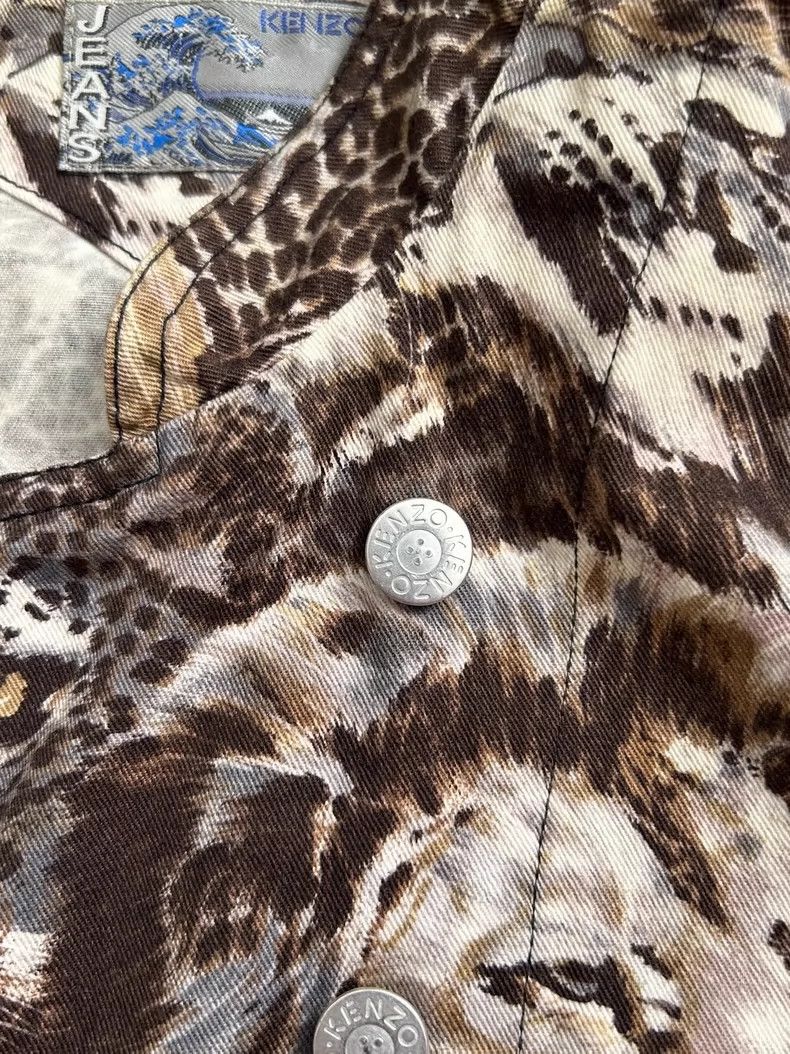 Kenzo KENZO sizeF Wildlife V-neck jacket Size M / US 6-8 / IT 42-44 - 8 Thumbnail