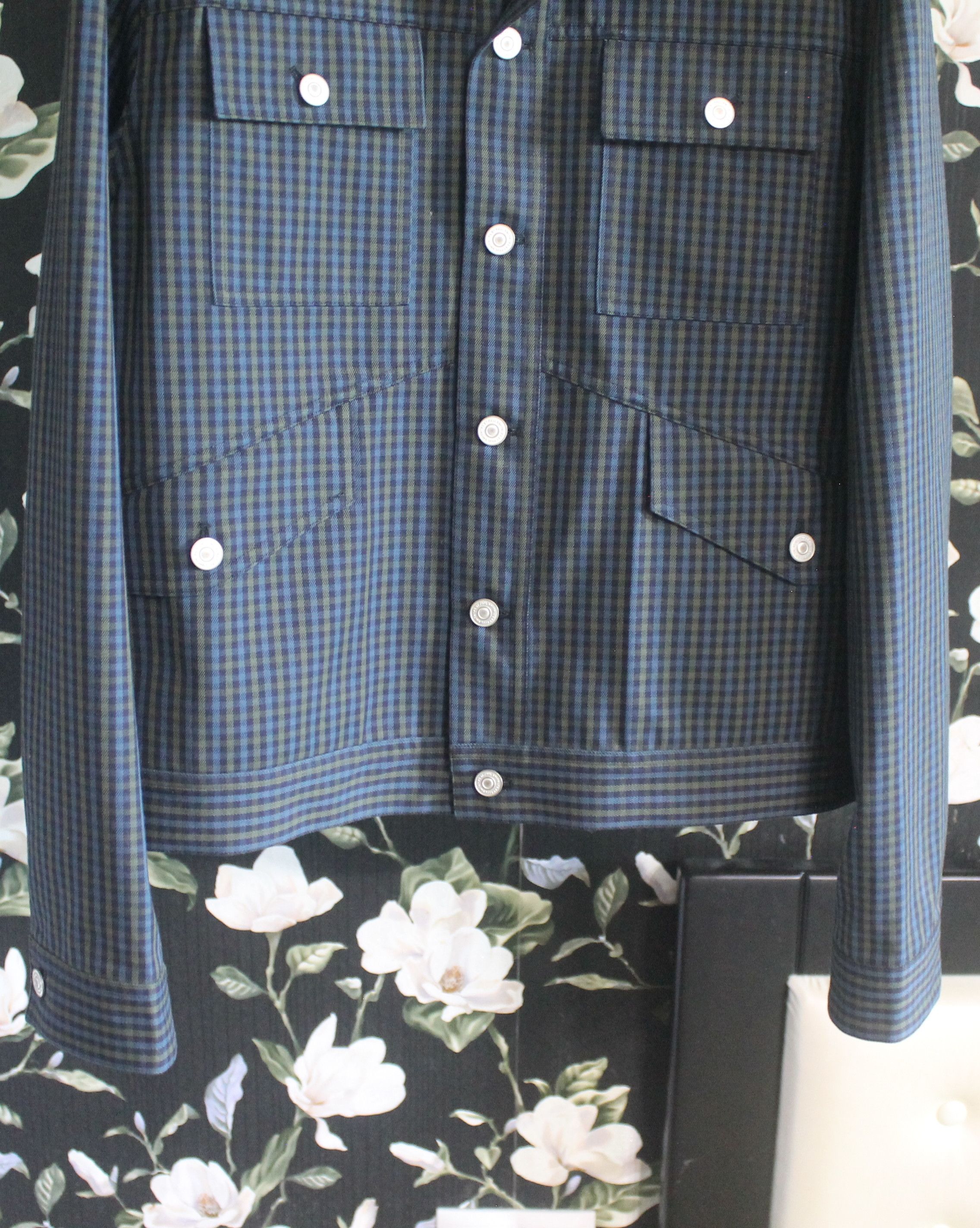 Paul Smith Paul Smith Trucker Checked Jacket Size US L / EU 52-54 / 3 - 3 Thumbnail
