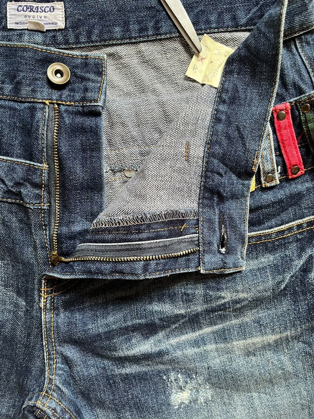 Japanese Brand Vintage Japanese Brand Double Waisted Jean Shorts Jorts Size US 32 / EU 48 - 9 Thumbnail