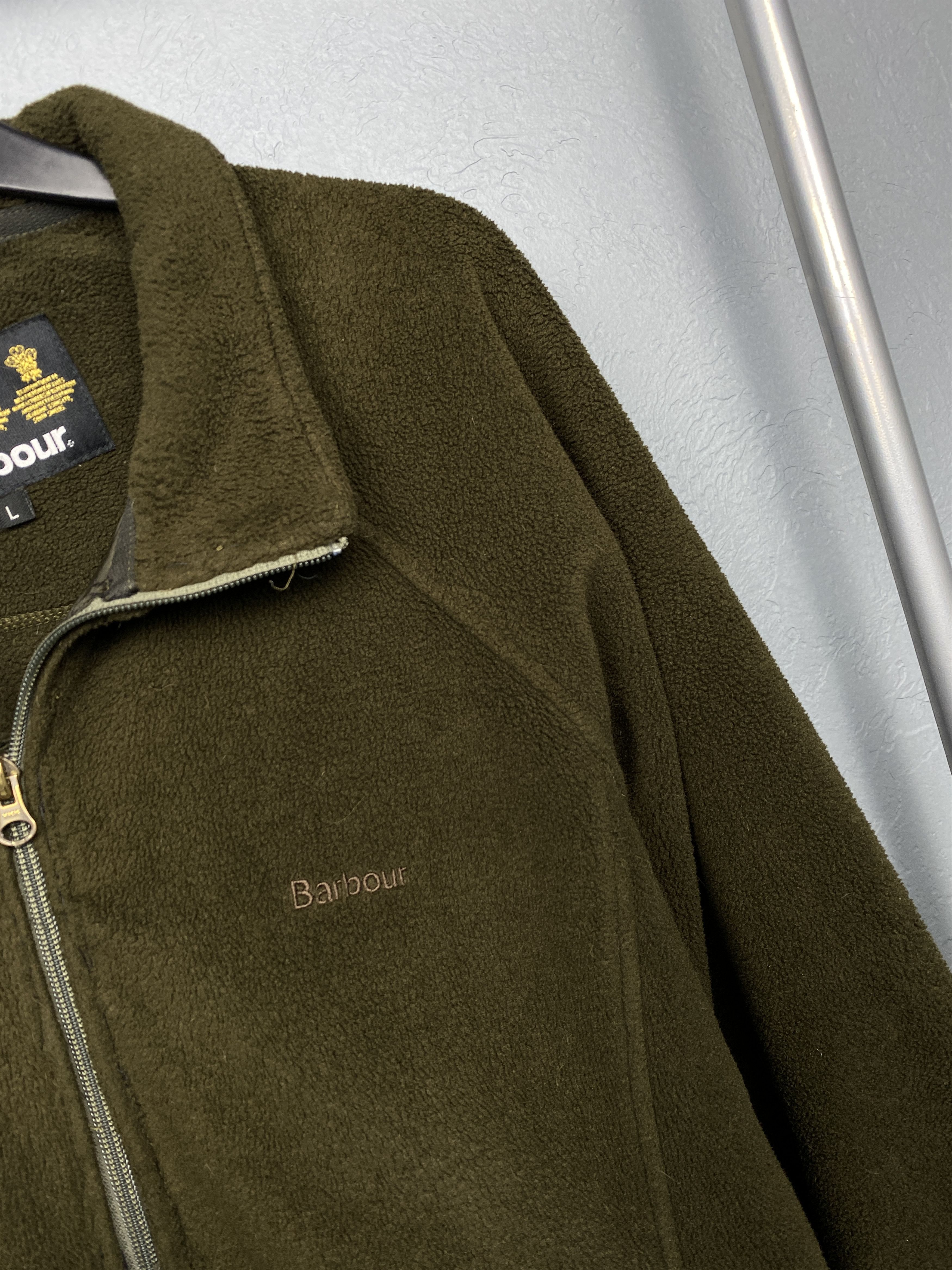 Barbour × Vintage Barbour Vintage Mens Cumberland Fleece Jacket Size US L / EU 52-54 / 3 - 3 Thumbnail
