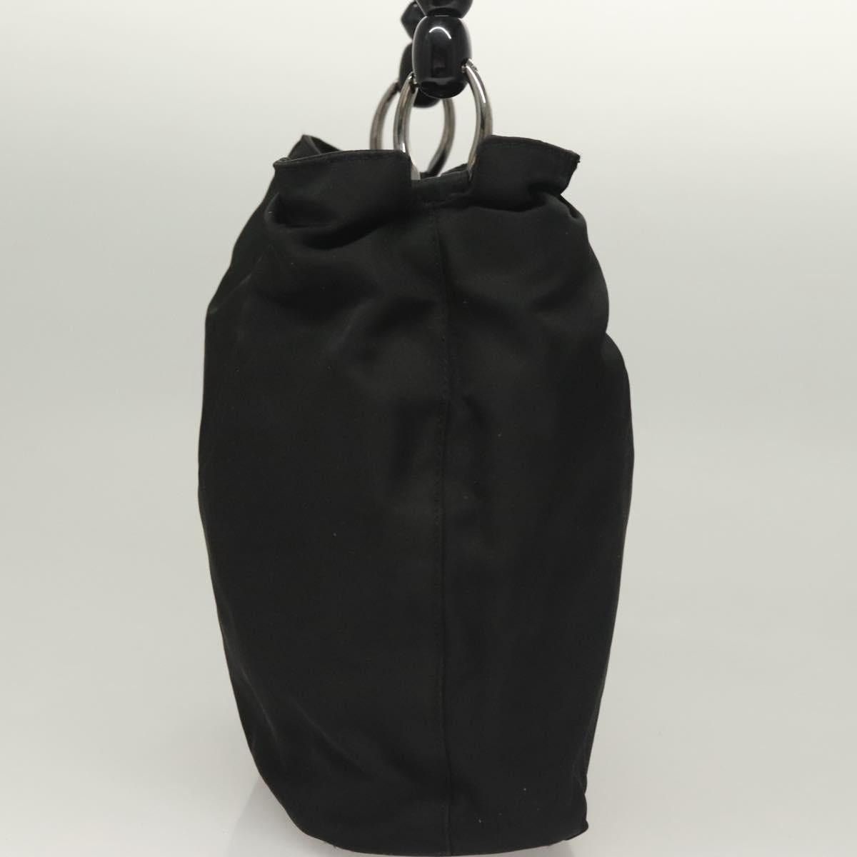 Dior DIOR Maris Pearl Hand Bag Nylon Black Silver Size ONE SIZE - 4 Thumbnail