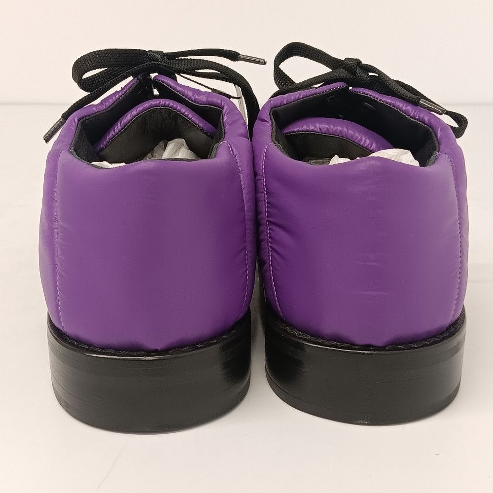 Marni Marni Men's Purple Padded Nylon Oxford Shoes - EU44/US11 Size US 11 / EU 44 - 12 Thumbnail