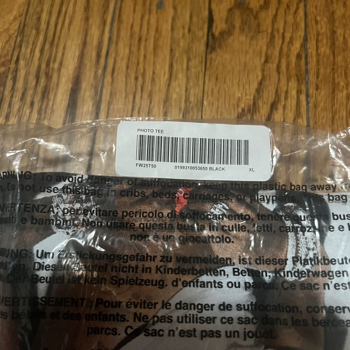 Supreme In Hand Supreme Playboi Carti Photo Tee Black Size XL Size US XL / EU 56 / 4 - 5 Thumbnail