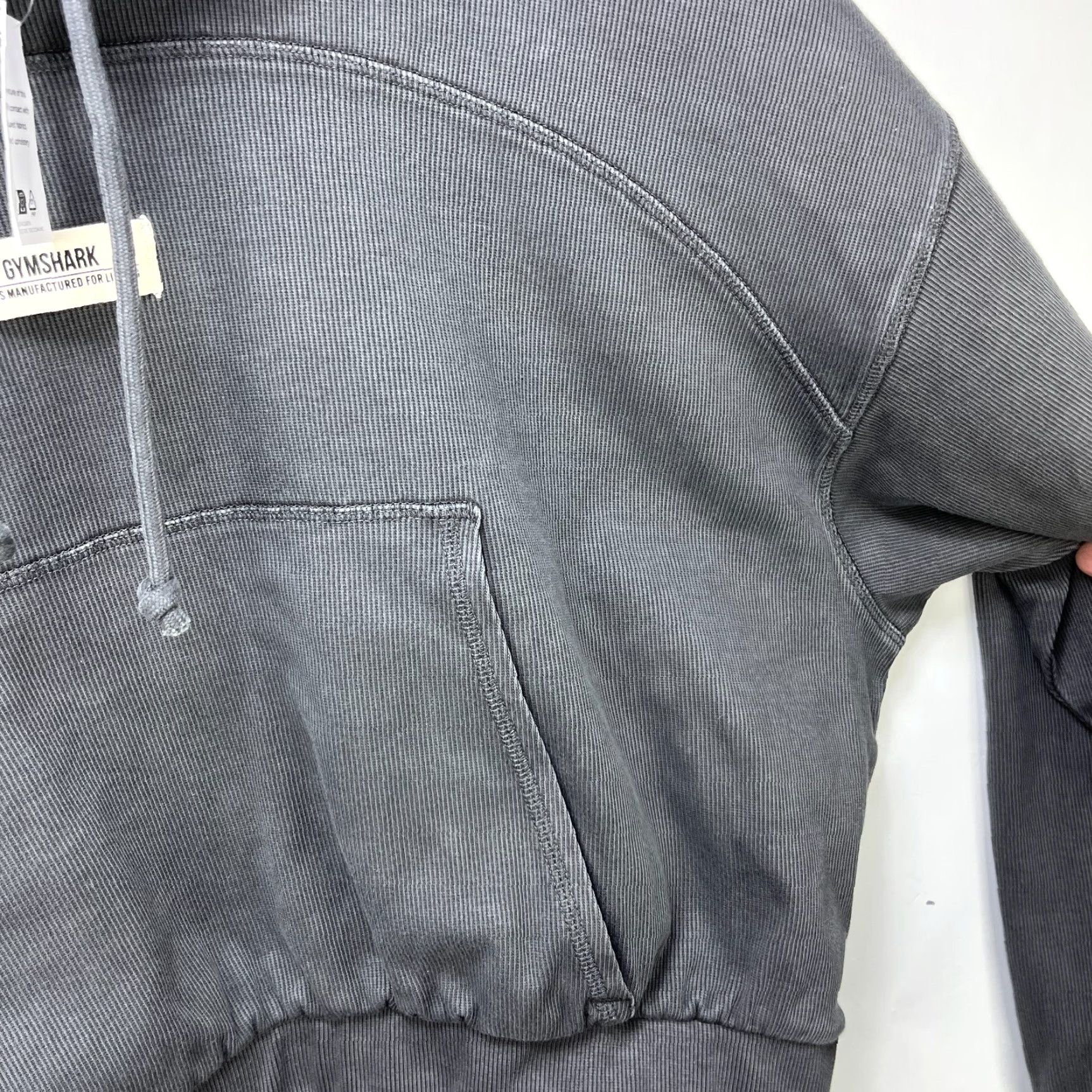 Gymshark Gymshark Hoodie Womens XL Rest Day Ribbed Brand New Size XL / US 12-14 / IT 48-50 - 5 Thumbnail