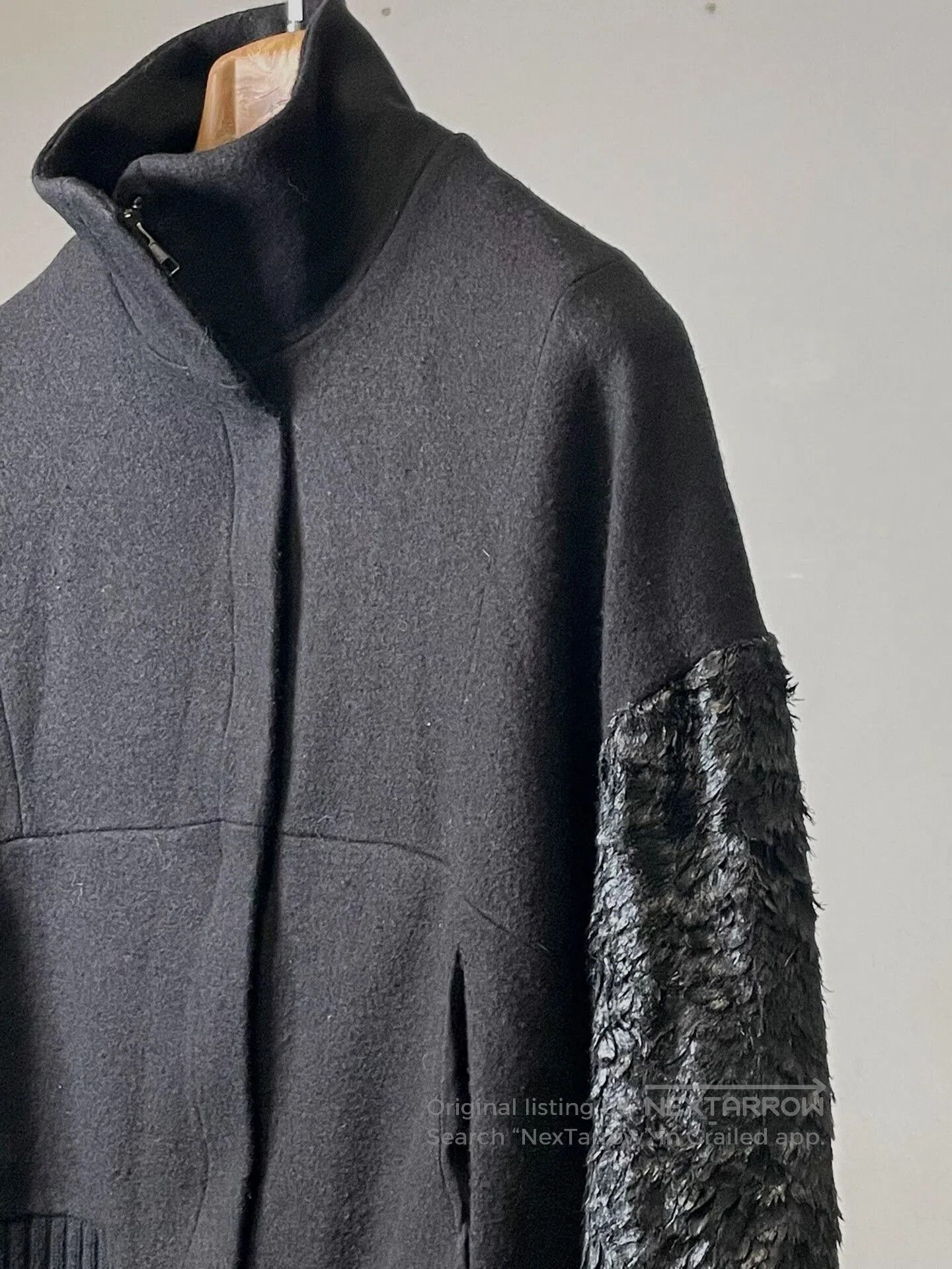 Ann Demeulemeester Ann Demeulemeester Black Short Jacket. Size S / US 4 / IT 40 - 4 Thumbnail