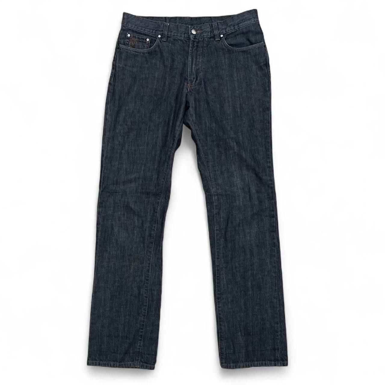 Versace Vintage Y2k Versace Collection Straight Fit Denim Jeans Size US 34 / EU 50 - 1 Thumbnail