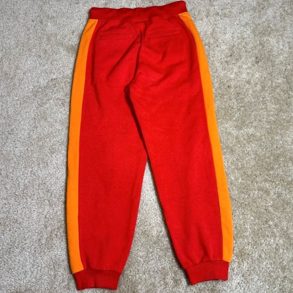 LEGO LEGO x Target Jogger Sweatpants Womens Small Red Orange Side Stripe Lounge Pants Size 28" / US 6 / IT 42 - 2 Thumbnail