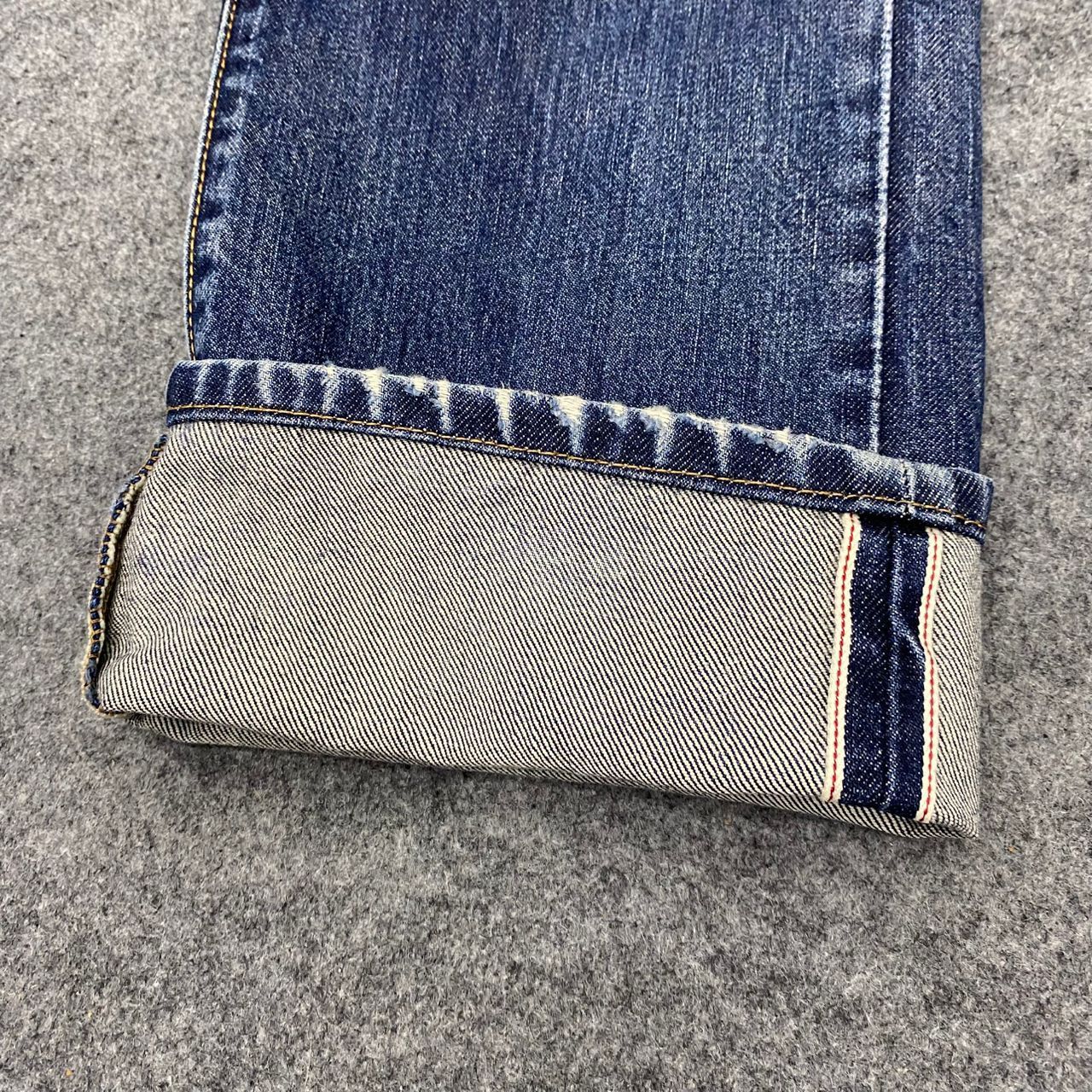 Gap 💥Best Offer💥Vintage Gap Selvegde Redline Distressed Denim Size US 34 / EU 50 - 7 Thumbnail