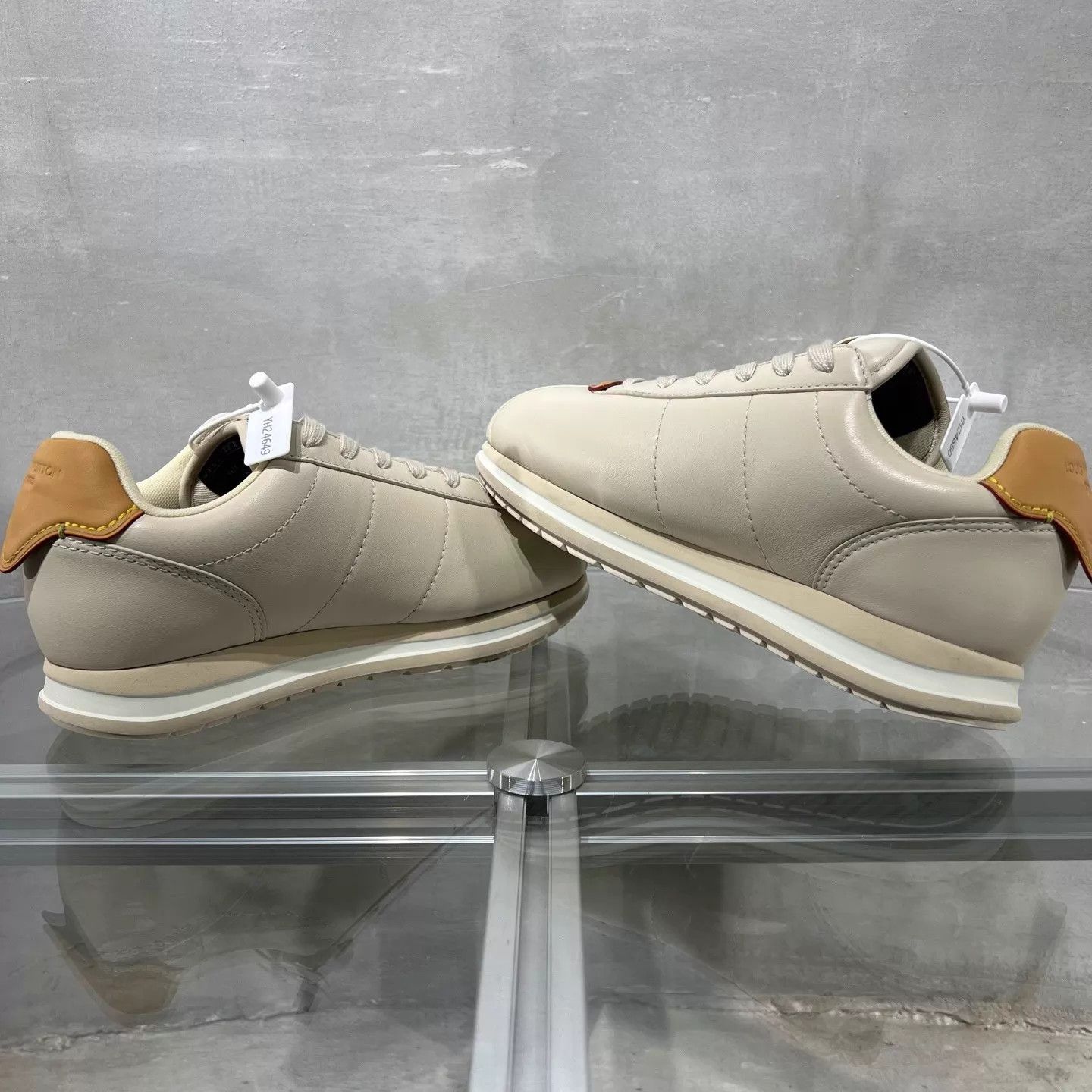 Louis Vuitton LV x Nigo buttersoft FW25 beige Waffle Racer UK6 (40) Size US 7 / EU 40 - 5 Thumbnail
