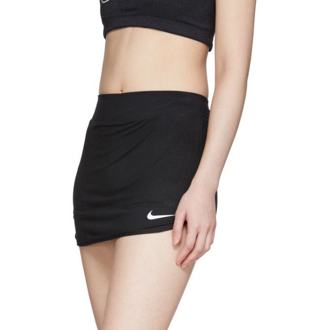 image of Alyx x Nike Glitter Skirt in Black, Women's (Size 24)