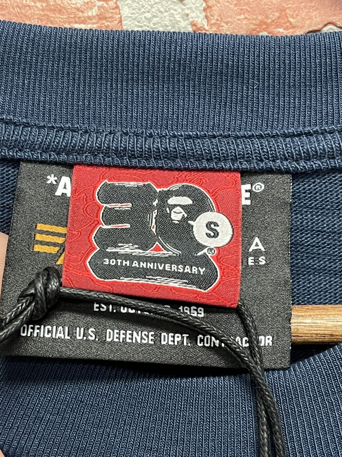 Bape Size S - Bape x Alpha Industries 30th Anniversary NEW Size US S / EU 44-46 / 1 - 6 Thumbnail