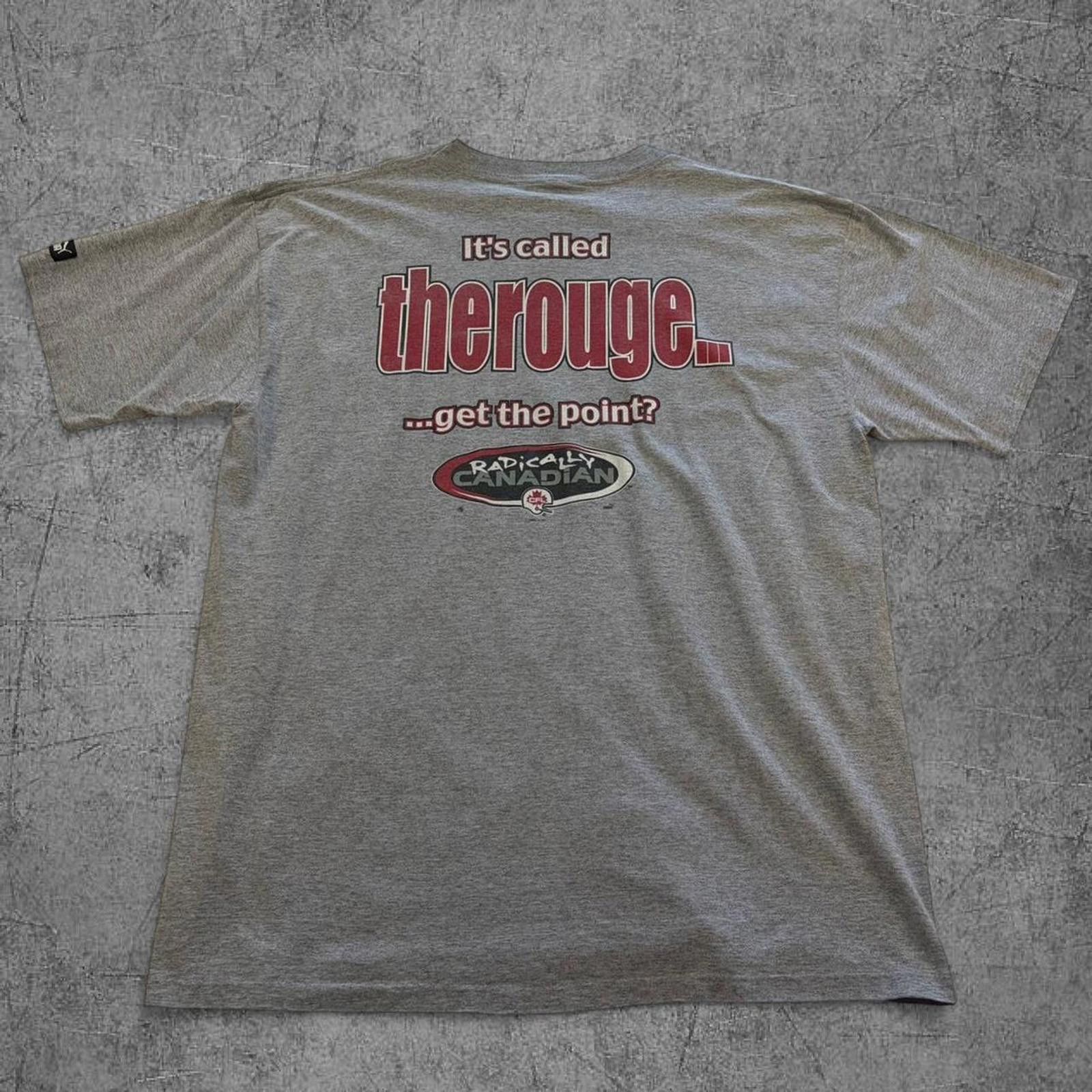 Vintage 2000 Radically Canadian CFL Tee Size US XL / EU 56 / 4 - 1 Thumbnail