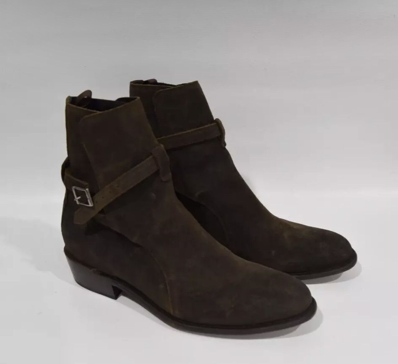Thursday Boot Company Thursday Boot Company Rogue Dark Olive Suede Boots Size 14 Size US 14 / EU 47 - 2 Thumbnail