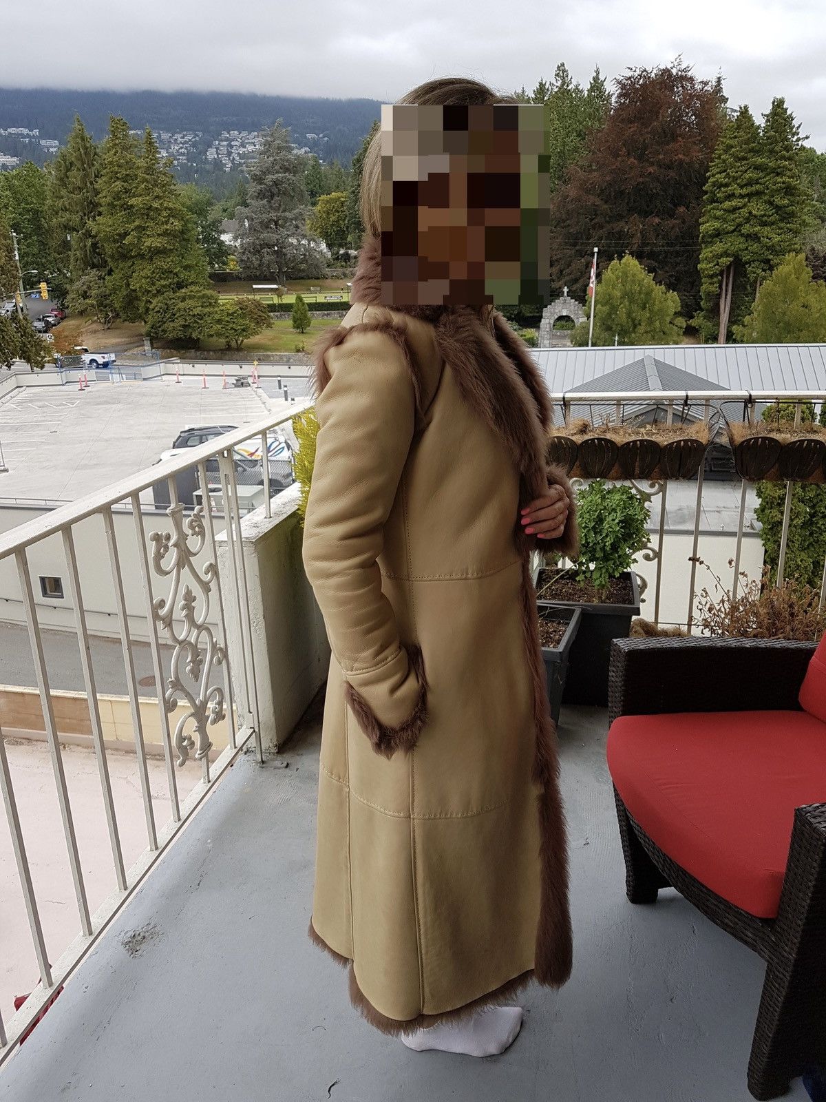 Versace Gianni Versace - Long Leather Coat With Full Fur Interior Size S / US 4 / IT 40 - 1 Thumbnail