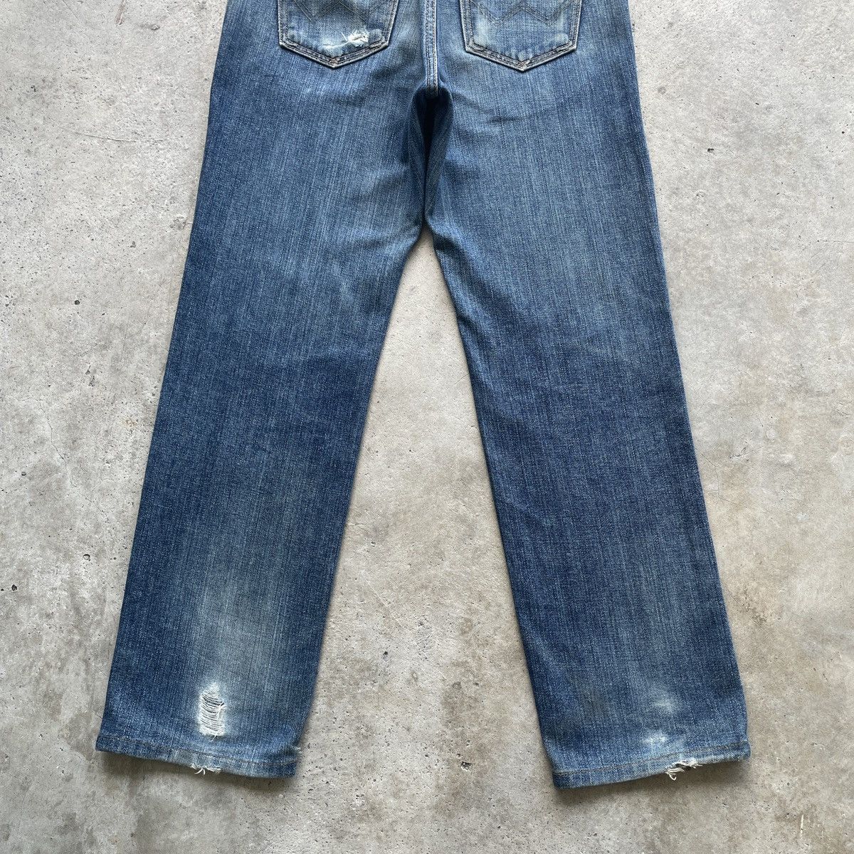 Edwin W29x28.5 Vintage Edwin Jeans Distressed Faded Denim Pants Size US 29 - 11 Thumbnail