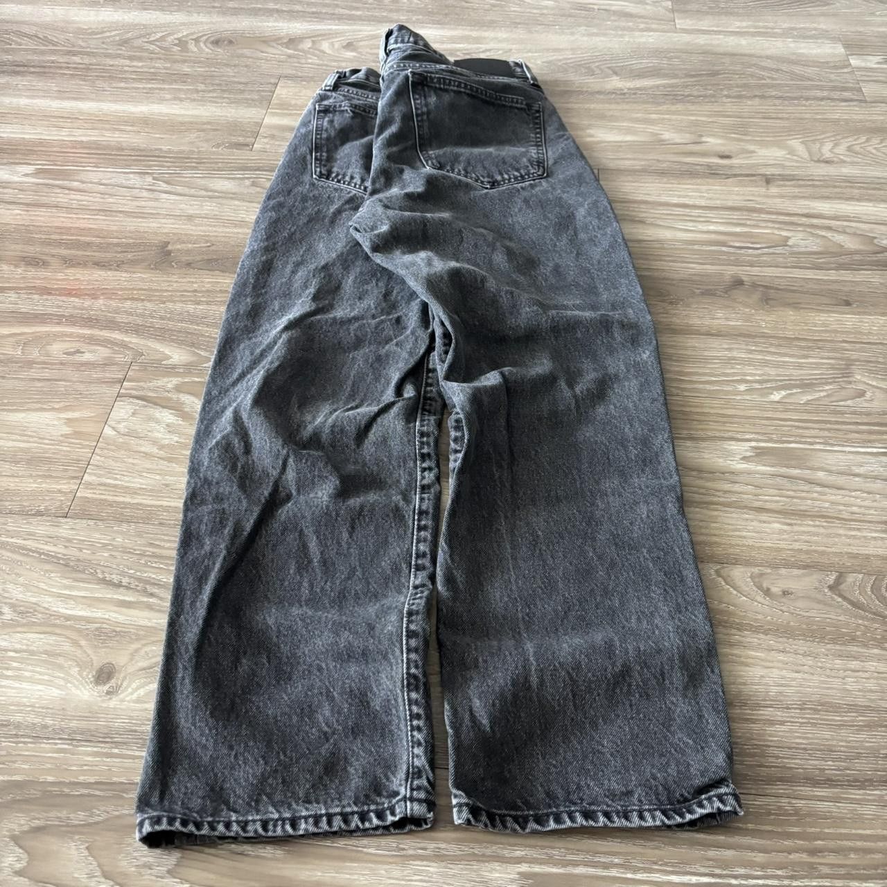Abercrombie & Fitch Crazy Vintage Y2K/2000s Grunge Abercrombie Black Essential Denim Jeans! Size US 31 - 4 Thumbnail