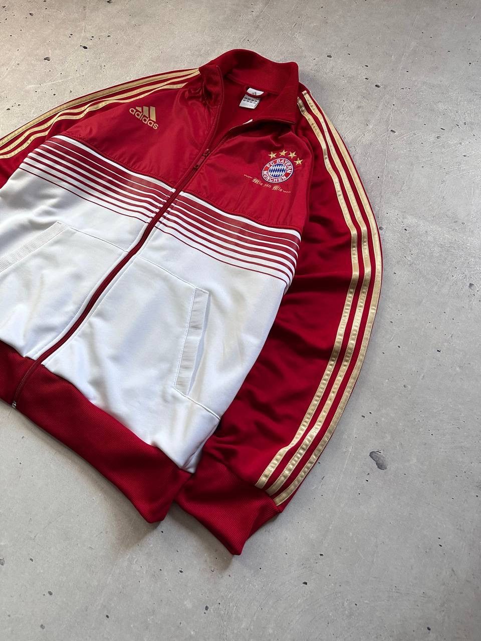 Adidas × Vintage Bayern Munich 2011/12 Training Football Soccer Track Jacket Size US XXL / EU 58 / 5 - 6 Thumbnail