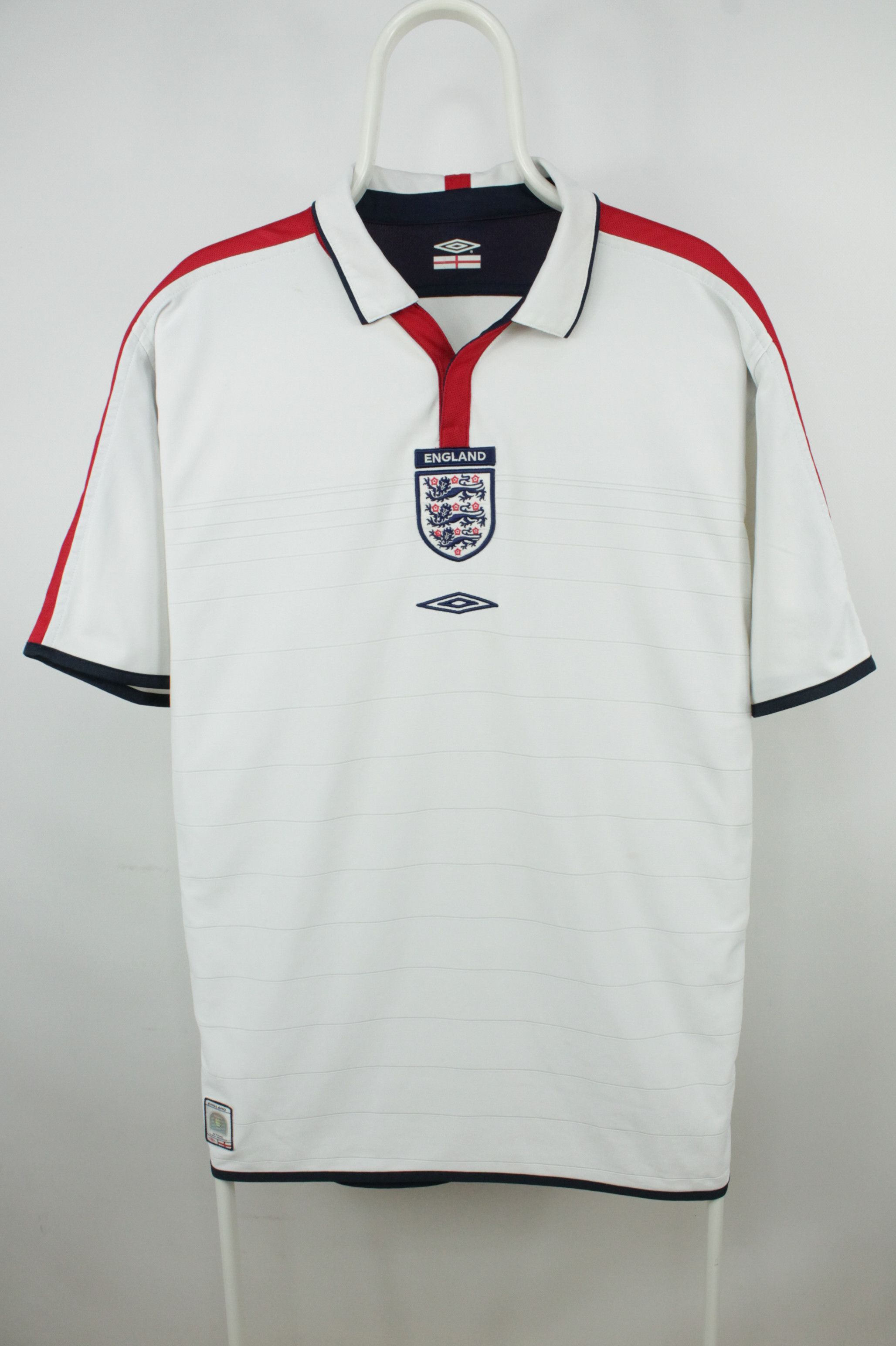 Umbro England National Team 2003 2005 Umbro Football Shirt Size US L / EU 52-54 / 3 - 1 Thumbnail
