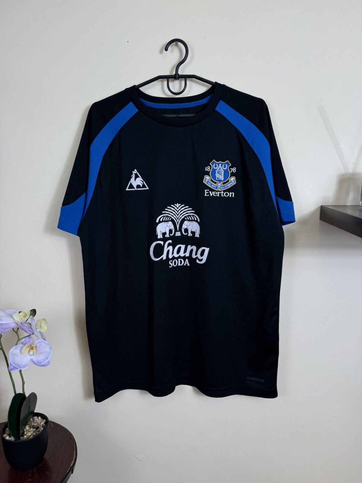 Le Coq Sportif Le Coq Sportif Everton Jersey 2010-11 L Football Shirt Away Size US L / EU 52-54 / 3 - 3 Thumbnail