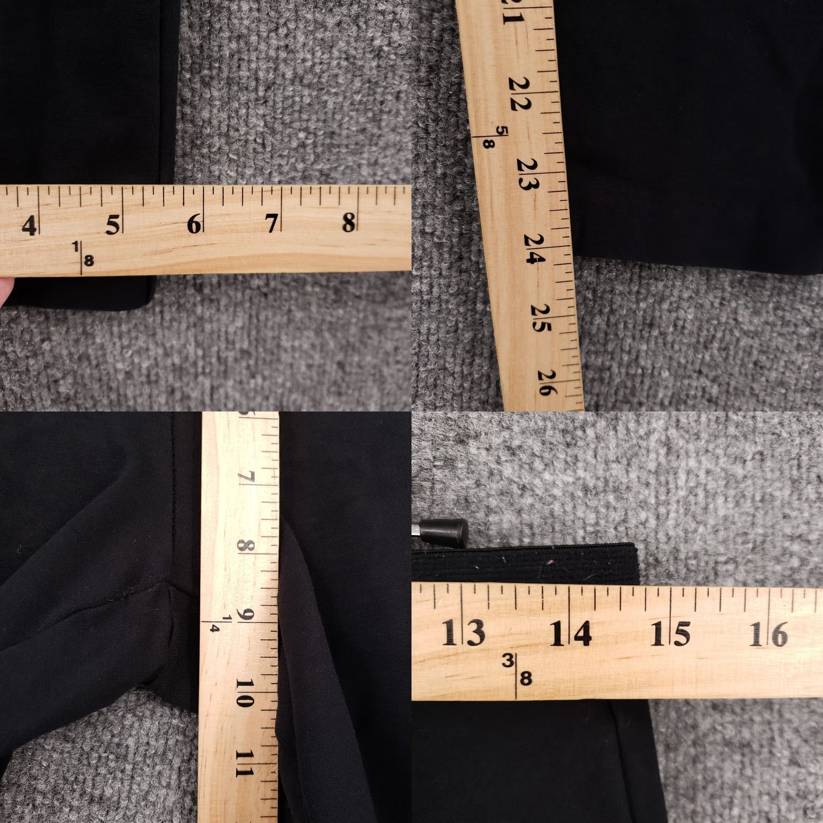 J.Crew J.CREW Pants Womens 8 Black Cropped Mid Rise Skinny Flat Front Rayon Blend Pants Womens XS? No. Size 30" / US 8 / IT 44 - 8 Thumbnail
