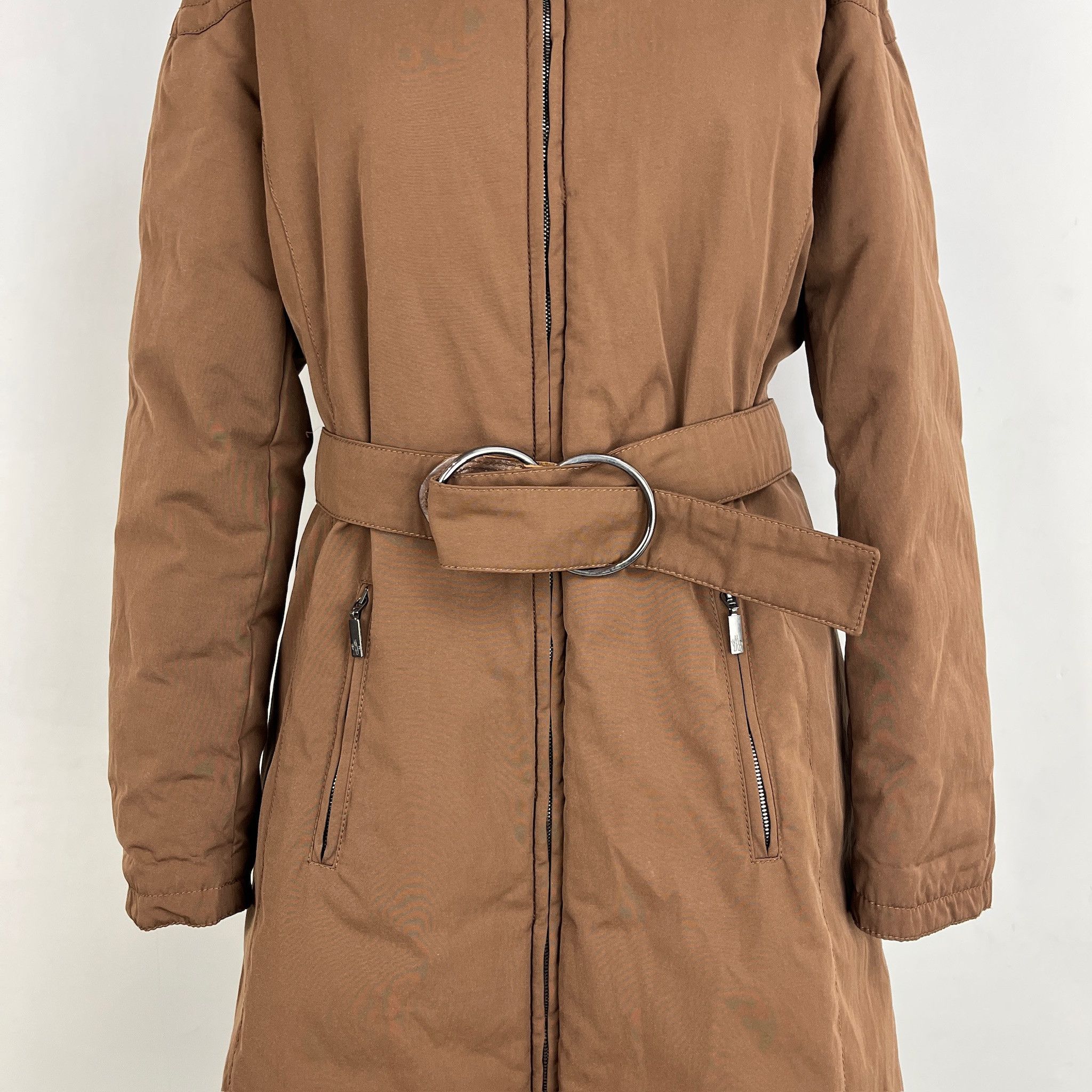 Moncler Piumino Parka Moncler Con Cintura – 4 Size US XL / EU 56 / 4 - 2 Thumbnail