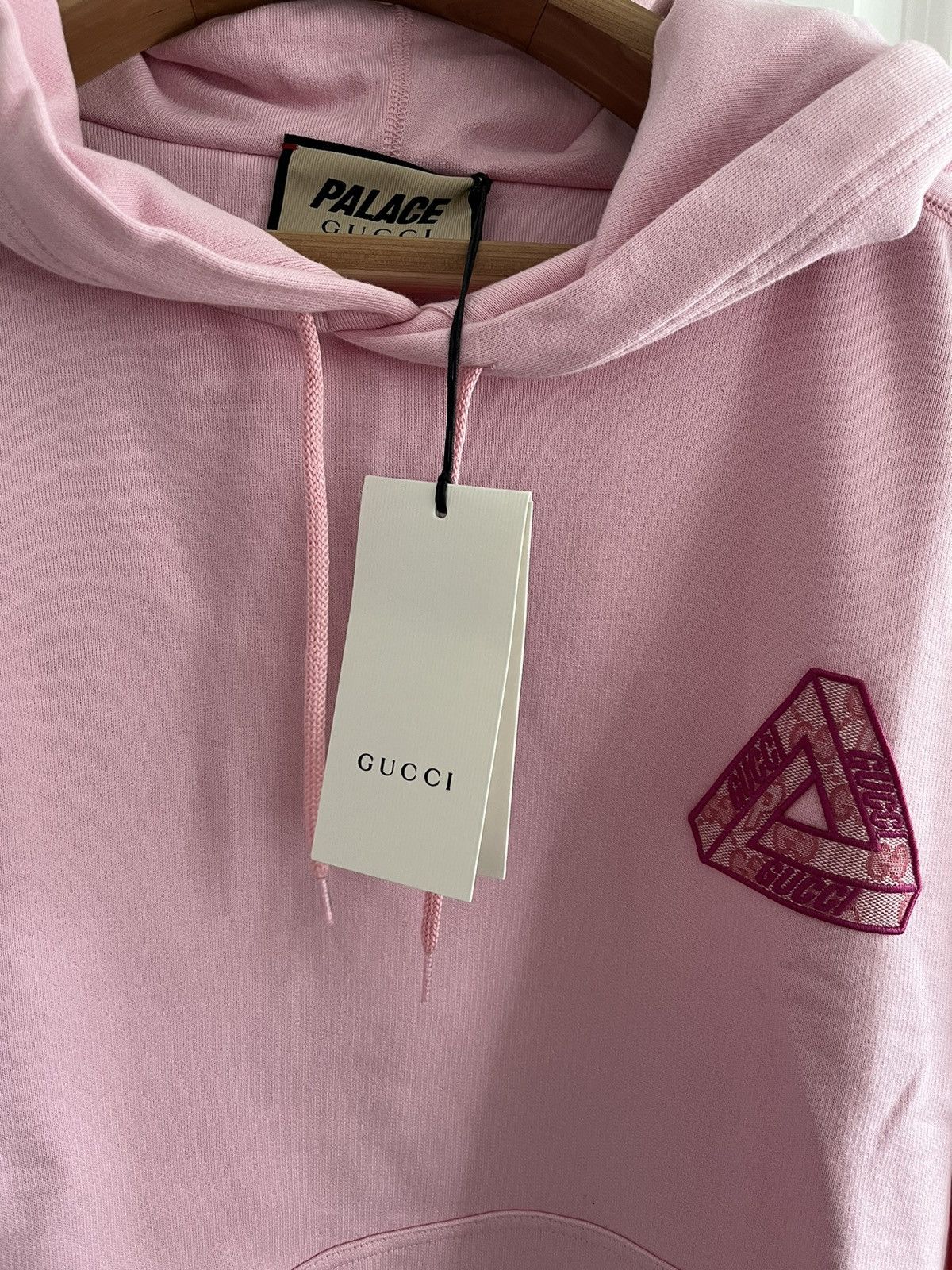 Gucci × Palace Palace x Gucci BNWT Tri-Ferg GG Patch Pink