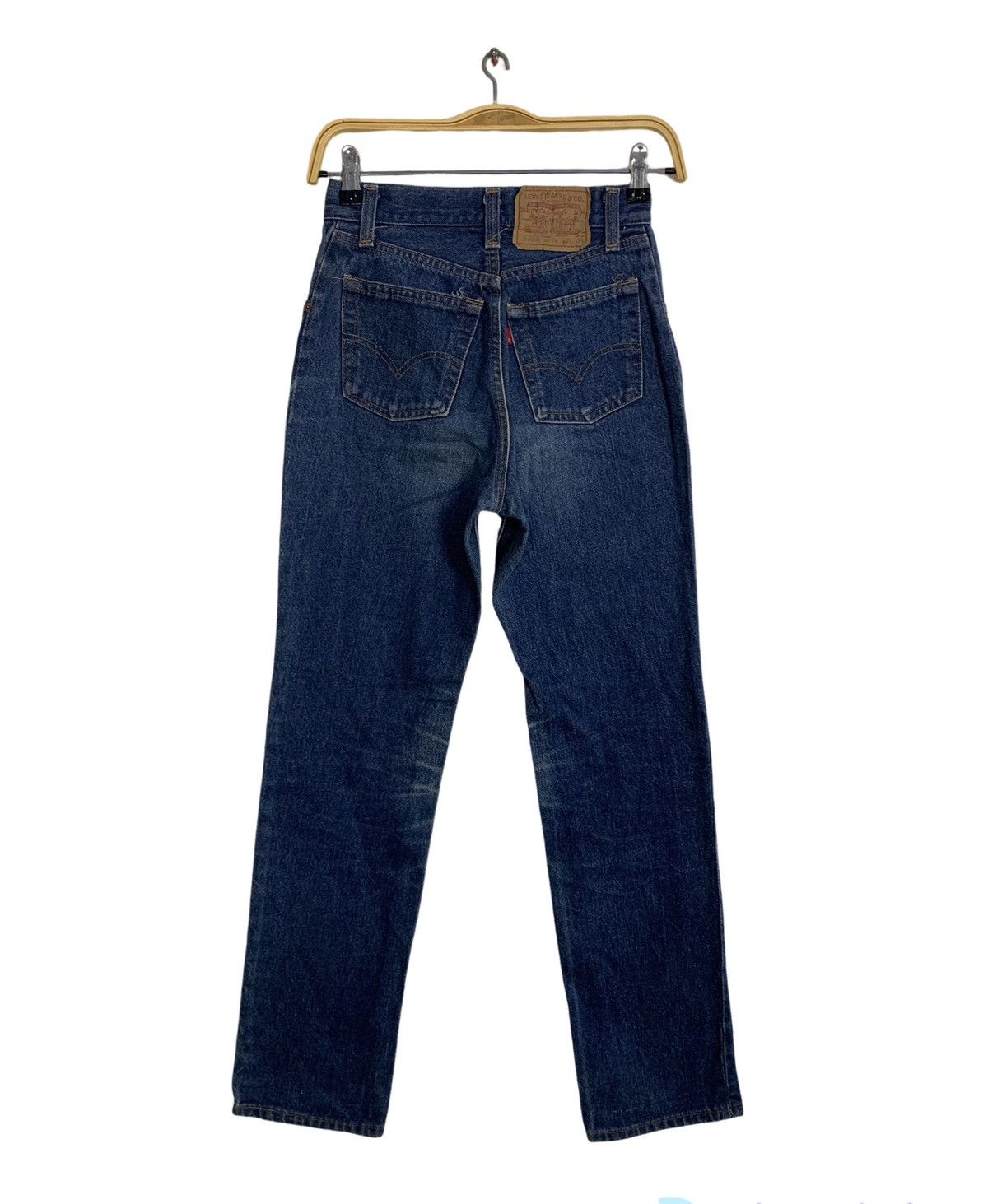 Levi's Vintage Clothing 70s 80s Lot 26501-0116 Denim Jeans Size 23" - 2 Thumbnail