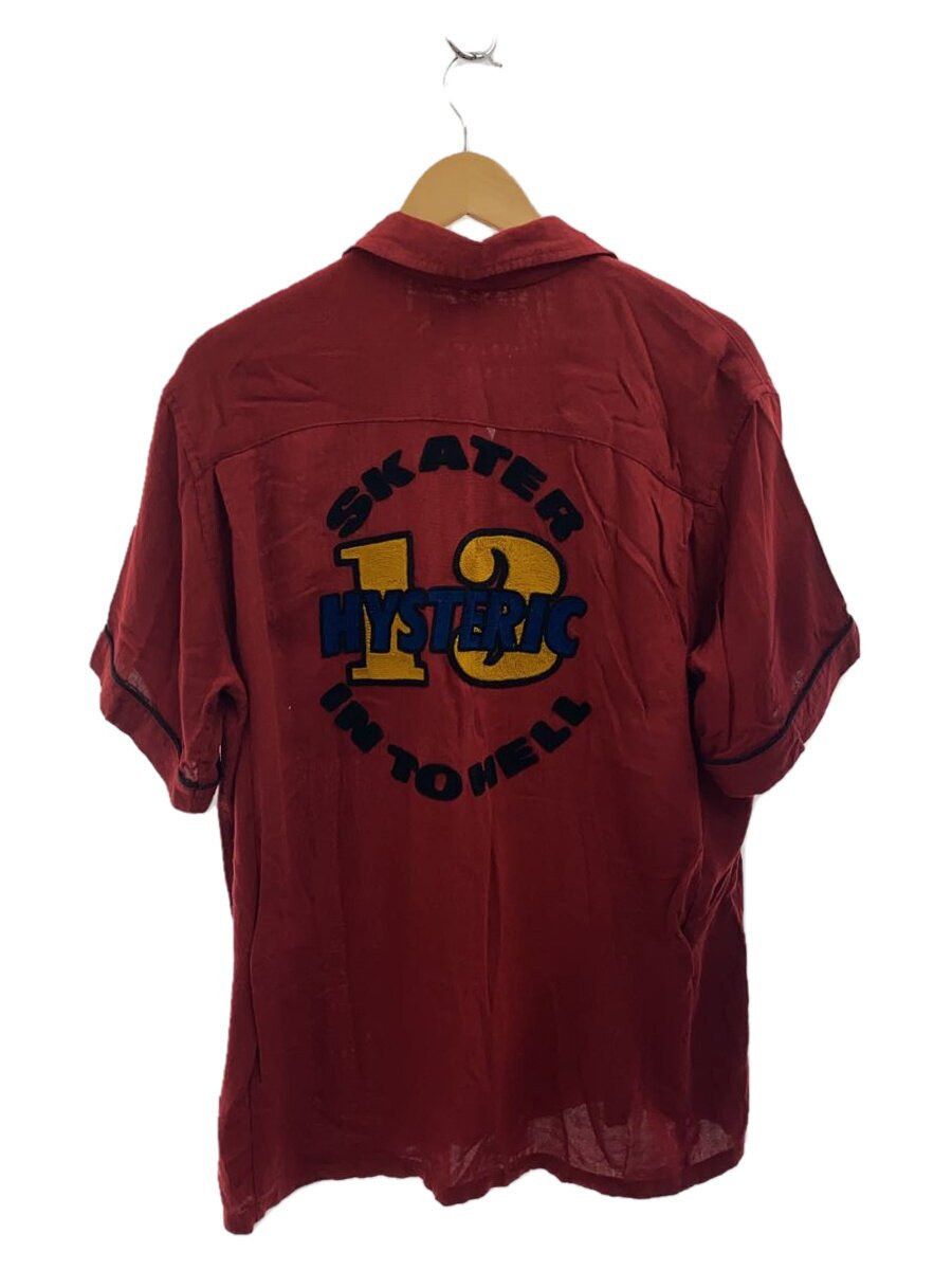 Hysteric Glamour Hysteric Glamour Rayon Short Sleeve Shirt Red Size US S / EU 44-46 / 1 - 2 Thumbnail