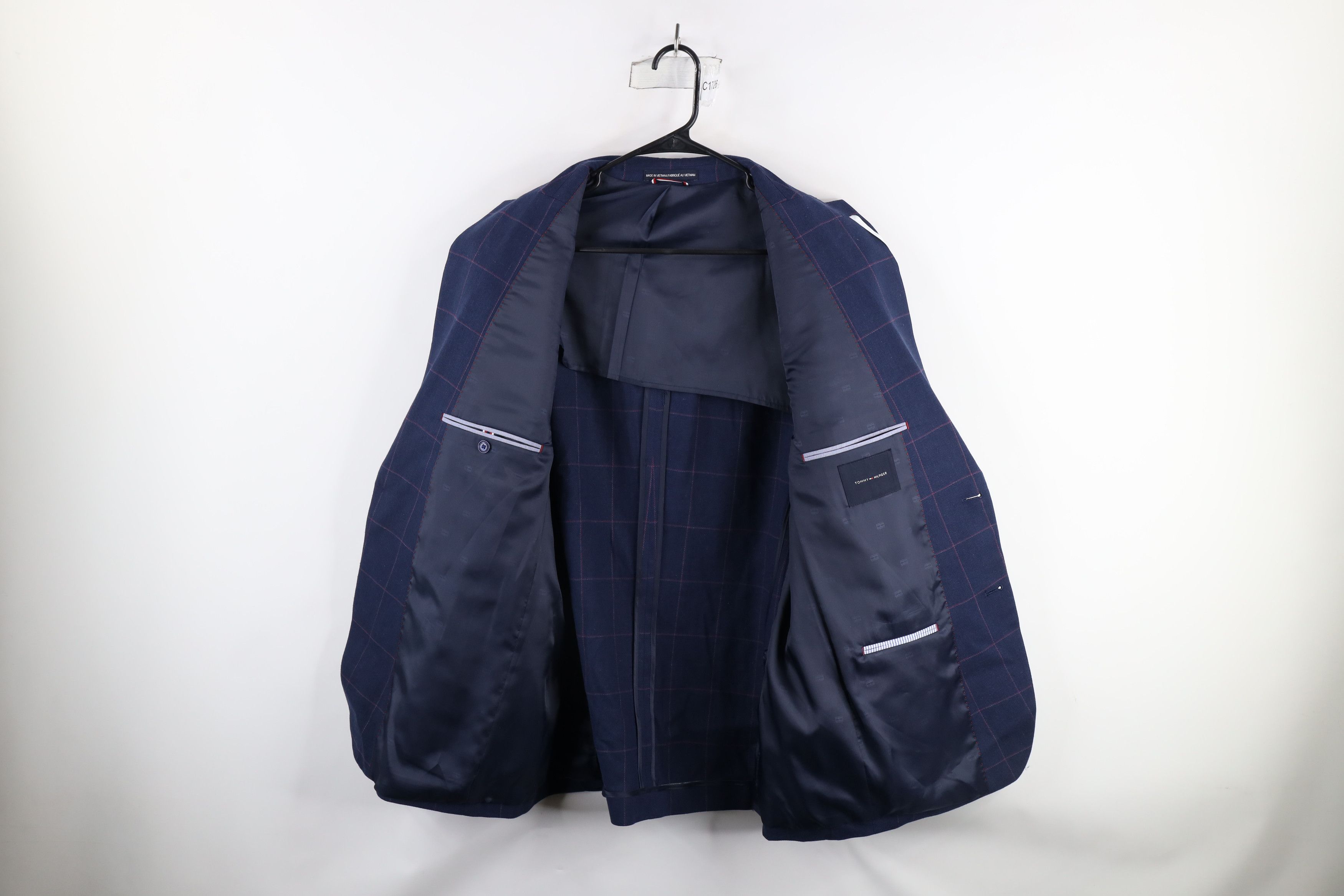 Tommy Hilfiger × Vintage Deadstock Vintage Tommy Hilfiger Suit Coat Blazer Jacket Size US XXL / EU 58 / 5 - 10 Thumbnail