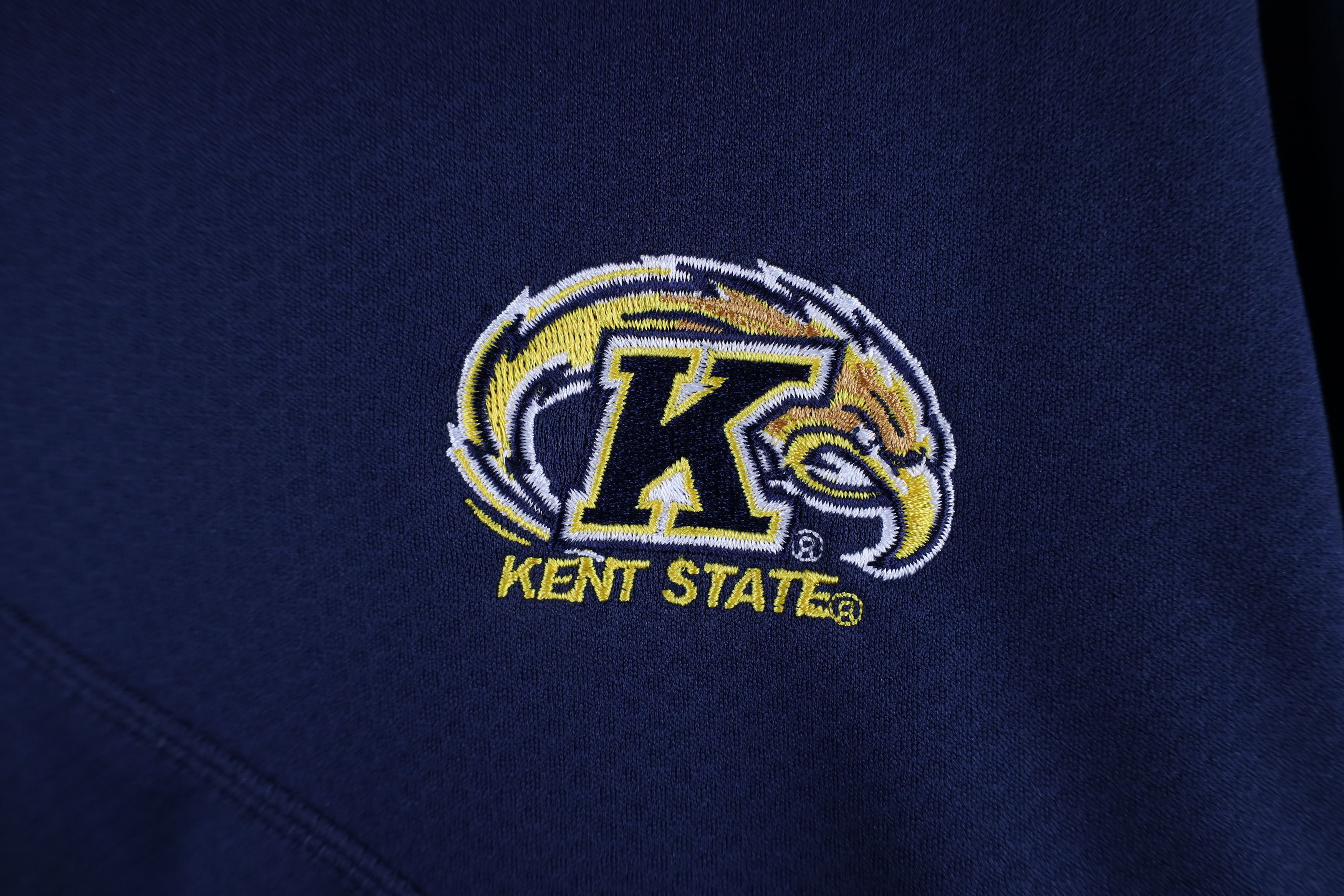Nike × Vintage Nike Kent State University Football Half Zip Pullover Jacket Size US XXL / EU 58 / 5 - 4 Thumbnail