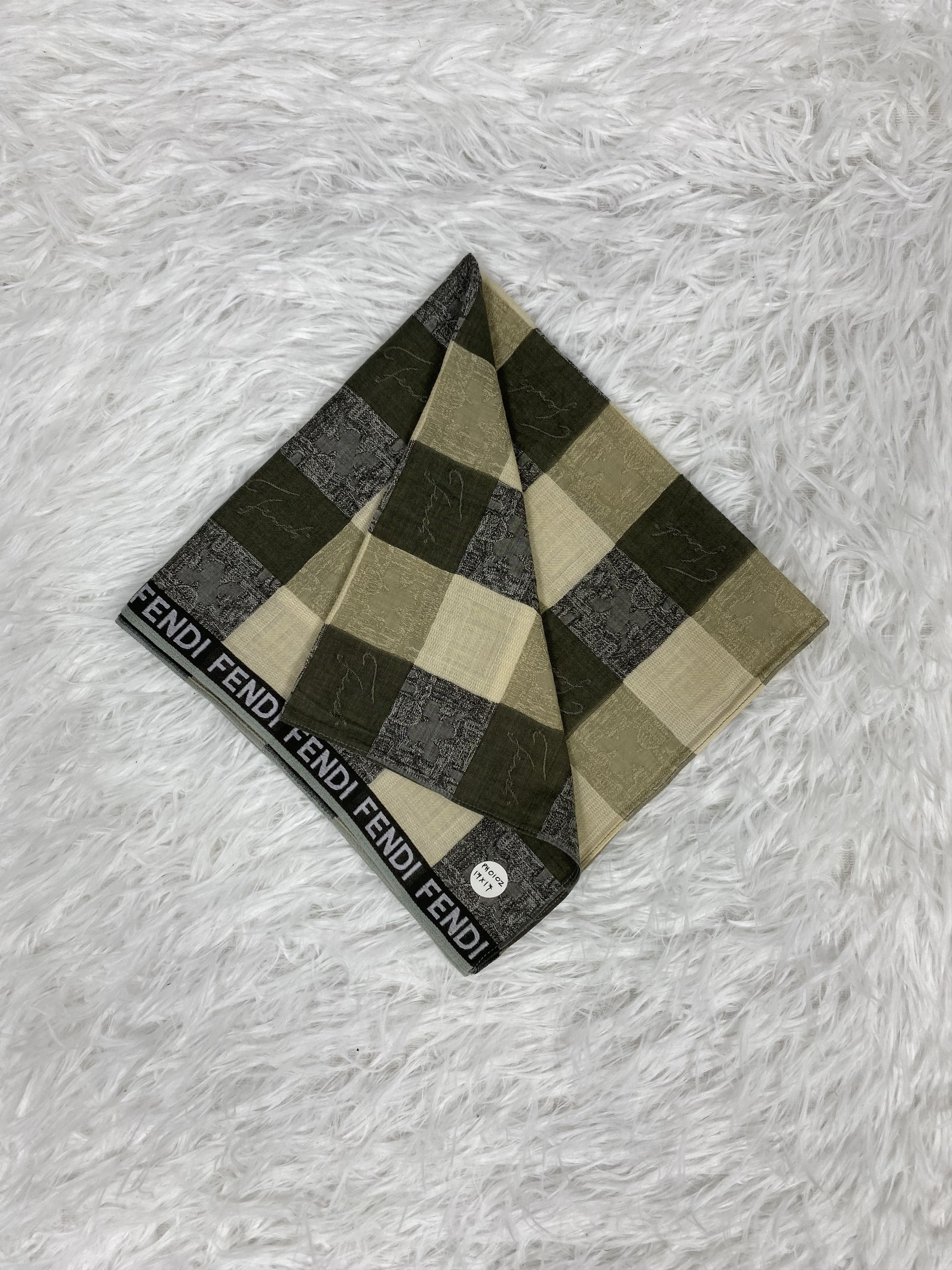 Vintage Vintage Fendi Handkerchief PH0102 Size ONE SIZE - 2 Thumbnail