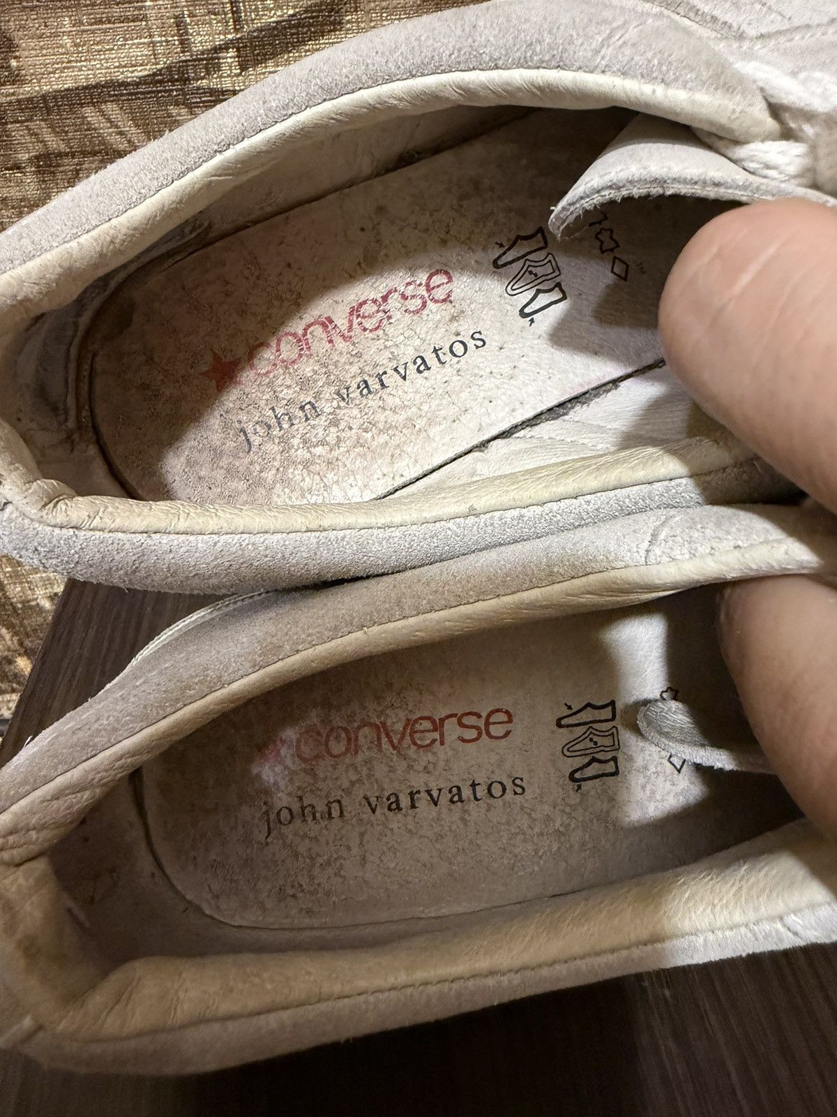 Converse × John Varvatos Convers John Varvatos One Star Size 44.5 UK 9.5 Size US 10.5 / EU 43-44 - 8 Thumbnail
