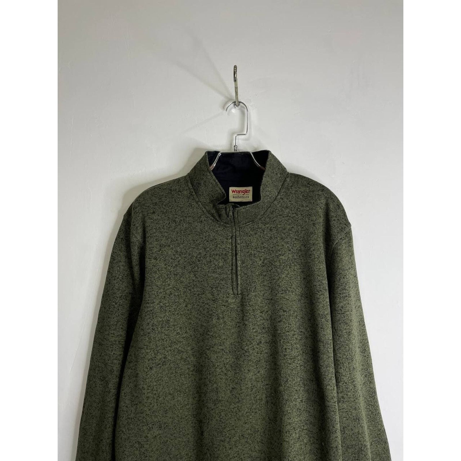 Wrangler Vintage Wrangler Authentics 1/4 Zip Pullover Fleece Size XL Size US XL / EU 56 / 4 - 3 Thumbnail
