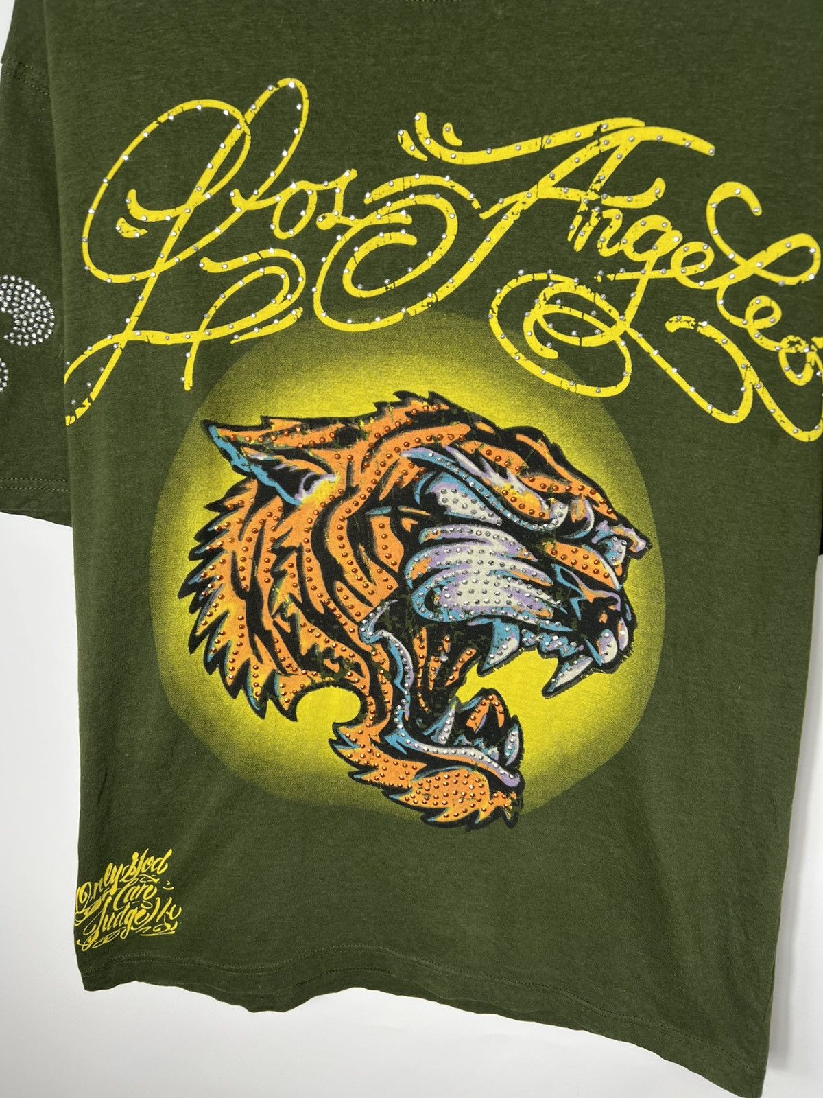 Vintage Petroleum Los Angeles Tiger Ed Hardy Style Graphic T-Shirt Size US L / EU 52-54 / 3 - 2 Thumbnail