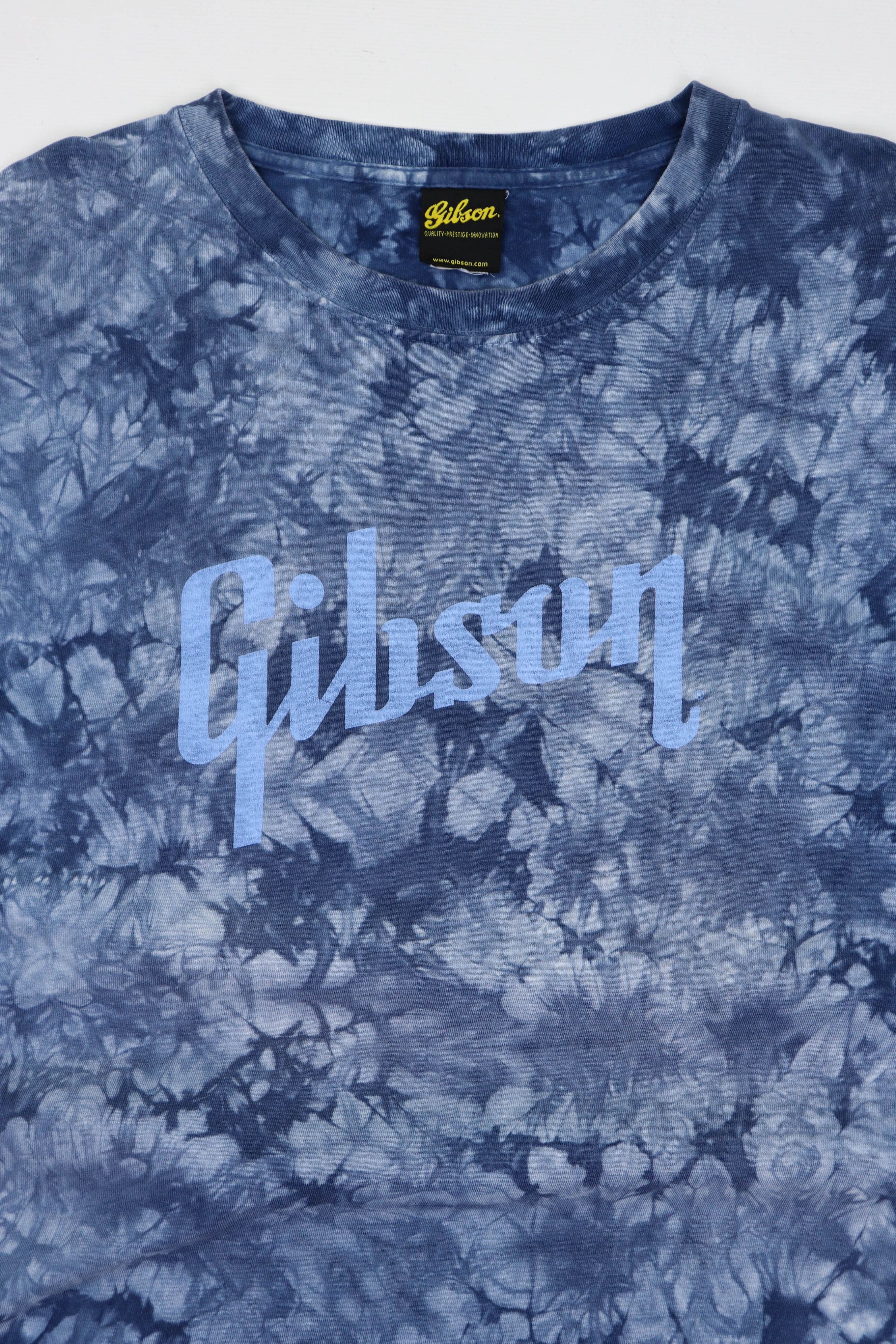 Vintage Gibson Vintage Dangerous Curves Tie Dye Graphics T-shirt Tee Size US XL / EU 56 / 4 - 6 Thumbnail