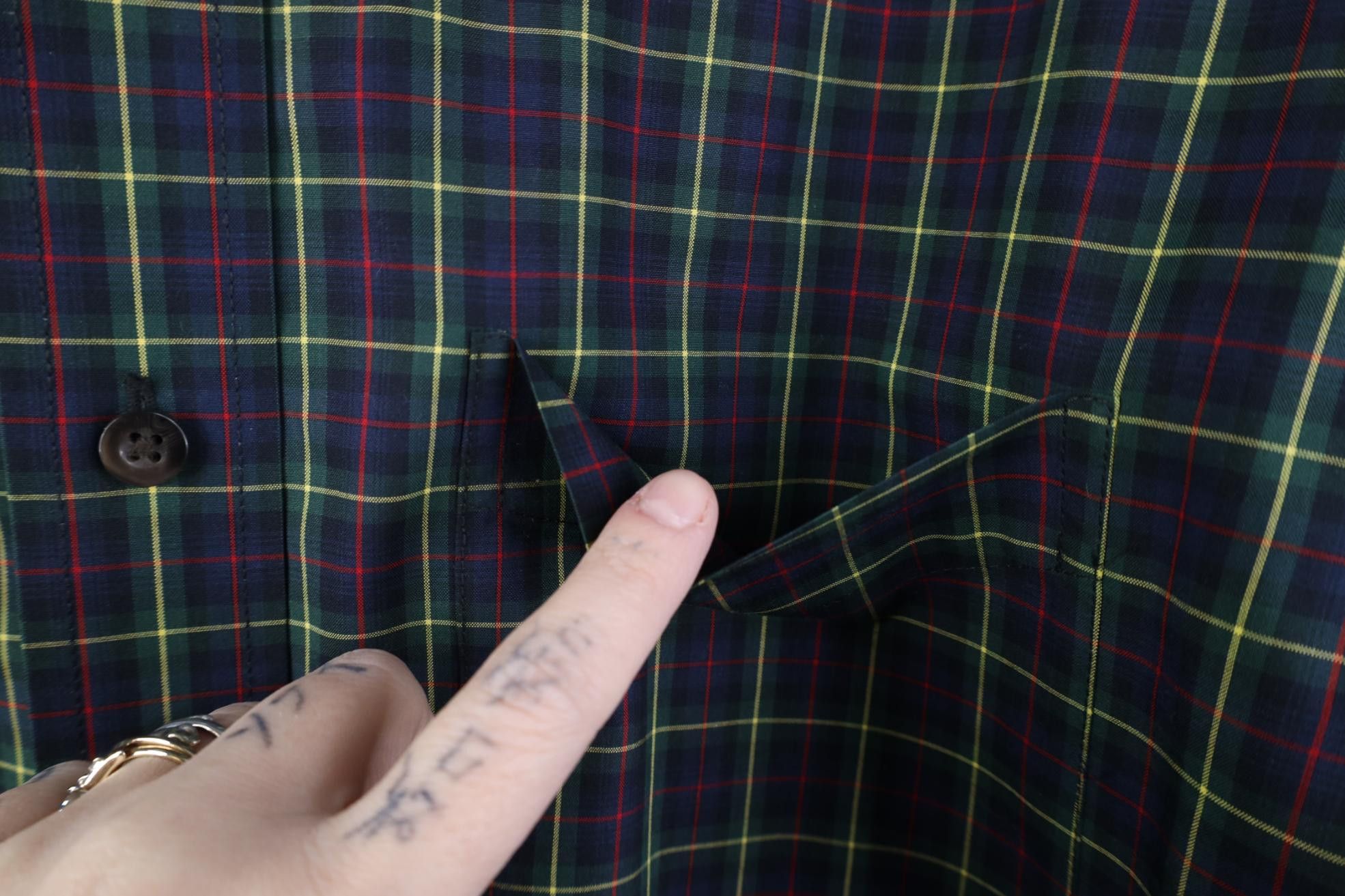 L.L. Bean Vintage LL Bean Resistant Collared Button Down Shirt Plaid Size US L / EU 52-54 / 3 - 8 Thumbnail