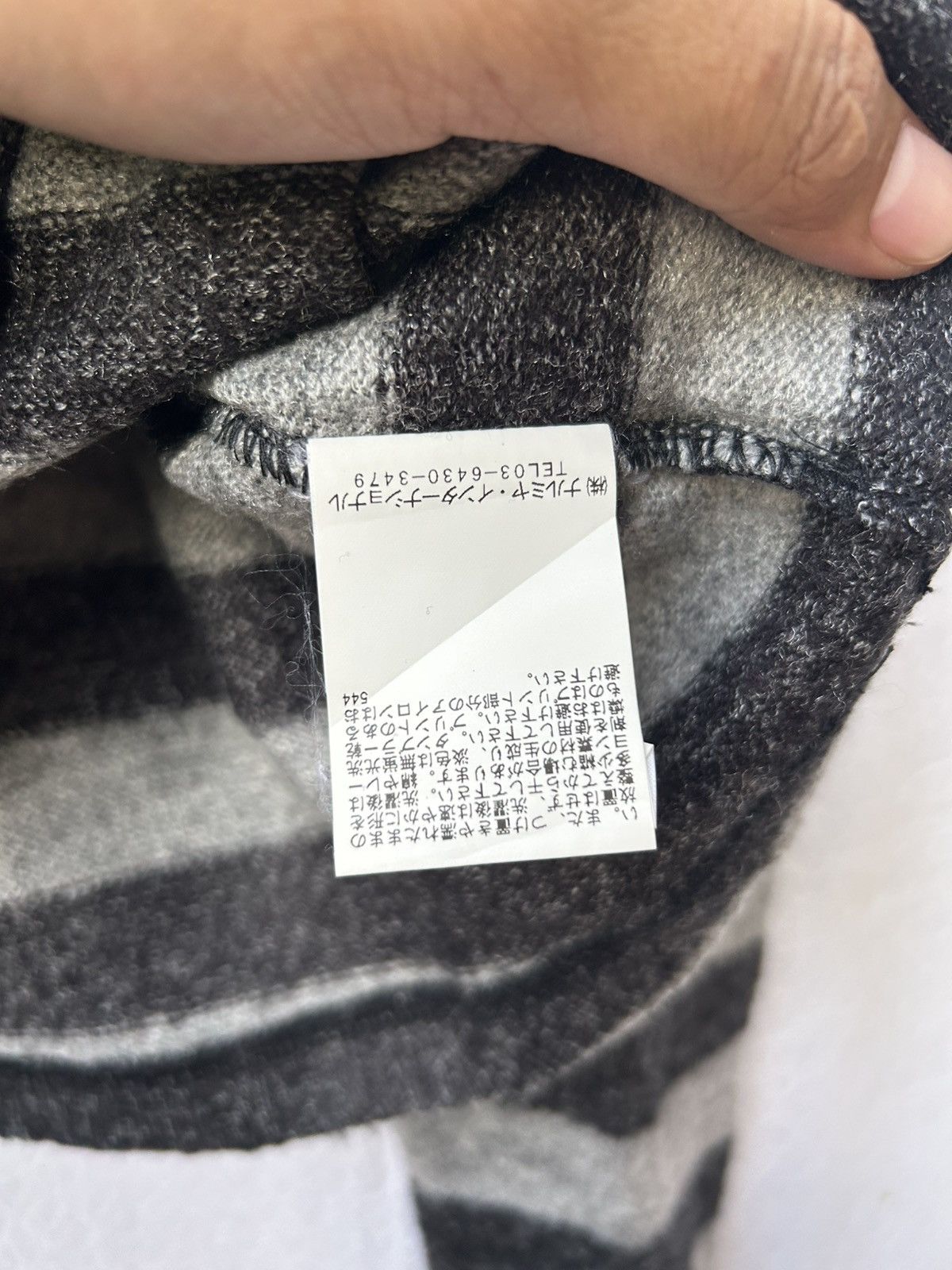 Japanese Brand Japanese Pom Ponetta Knitwear Mohair Stripe Styled Size US M / EU 48-50 / 2 - 7 Thumbnail