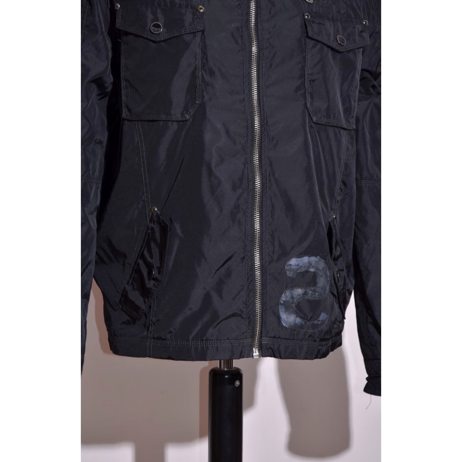 Desigual Desigual Jacket Black Multipocket Full Zip 2XL Mens Regular Size 2XL Overcoat Jacket Black Multipocket Full Zip Mens 2XL Size US XXL / EU 58 / 5 - 4 Thumbnail