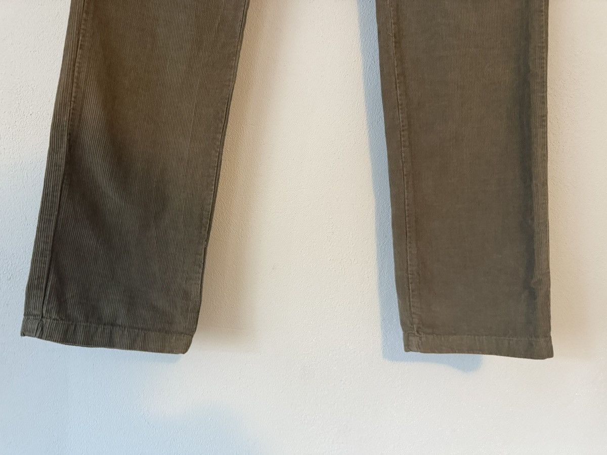 Dolce & Gabbana Distressed Corduroy Pants with Dual Waistband Detail Size US 34 / EU 50 - 6 Thumbnail