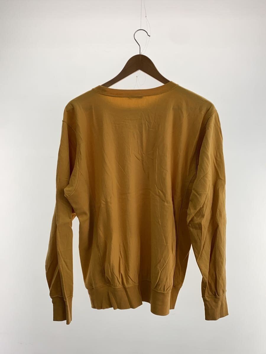 Auralee Yellow Cotton Long-sleeved T-shirt Size US L / EU 52-54 / 3 - 2 Thumbnail