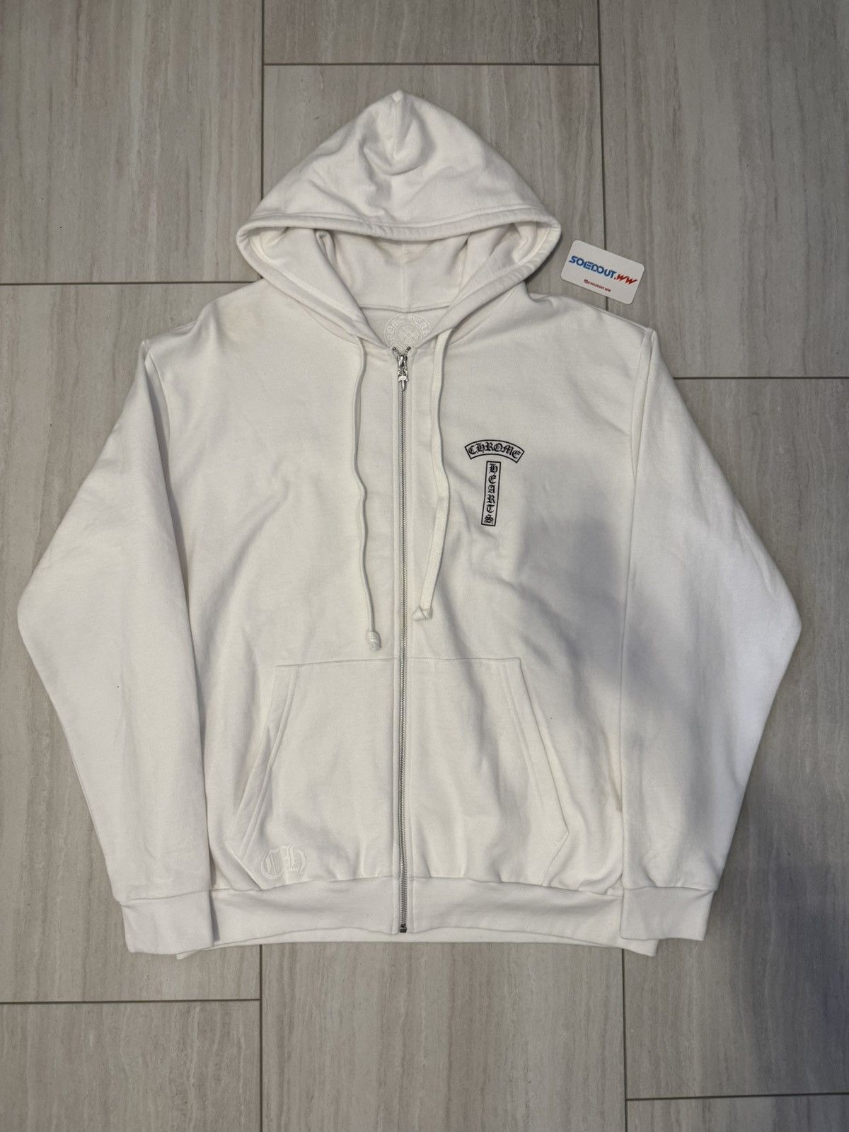 Chrome Hearts T Bar F*CK YOU Zip Up Hoodie