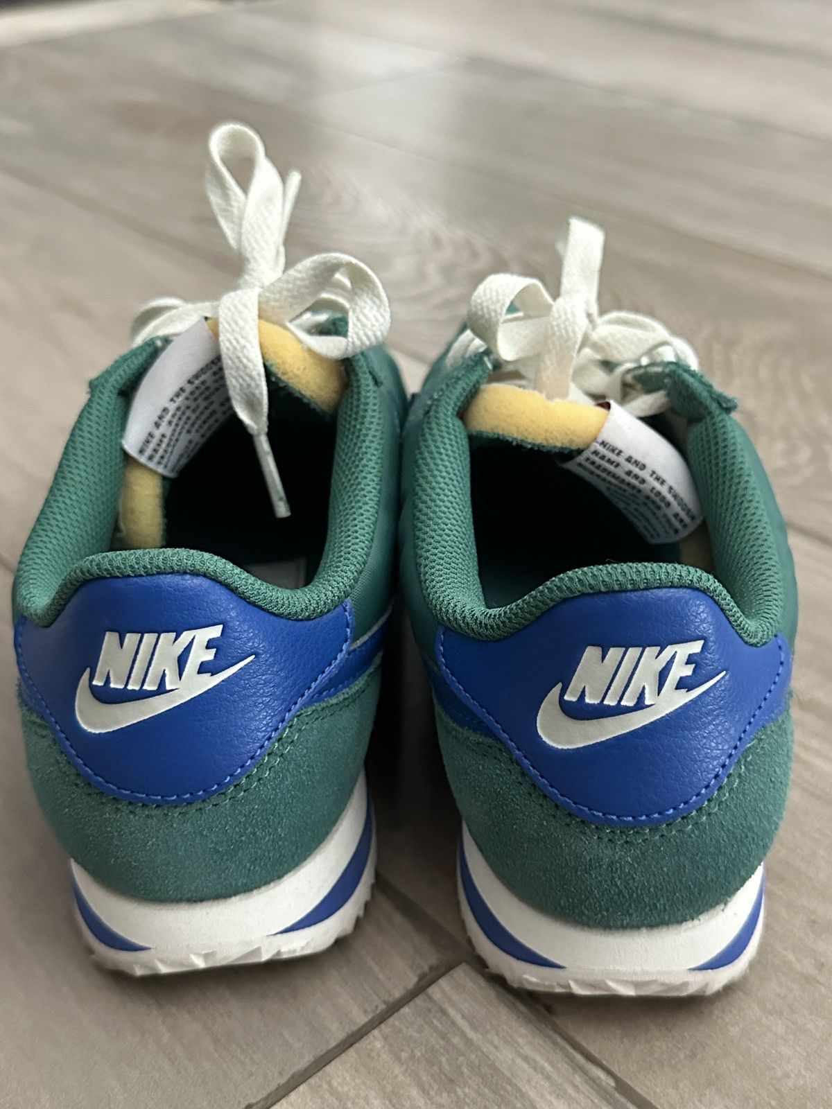 Nike Nike Cortez Nylon (Green/Blue) Size US 7.5 / IT 37.5 - 4 Thumbnail
