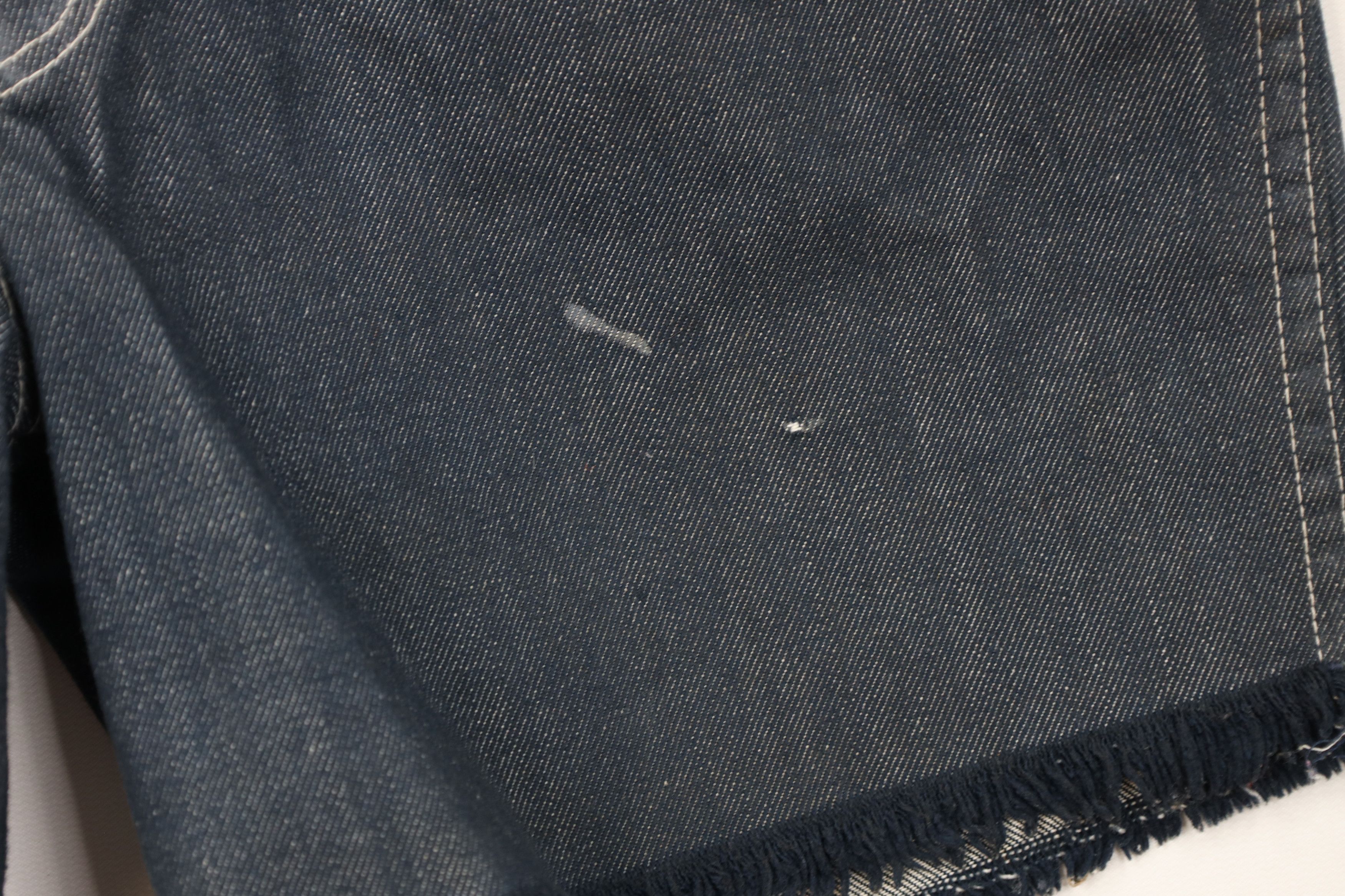 Vintage Vintage 70s Streetwear Frayed Chambray Denim Jean Shorts USA Size US 30 / EU 46 - 5 Thumbnail