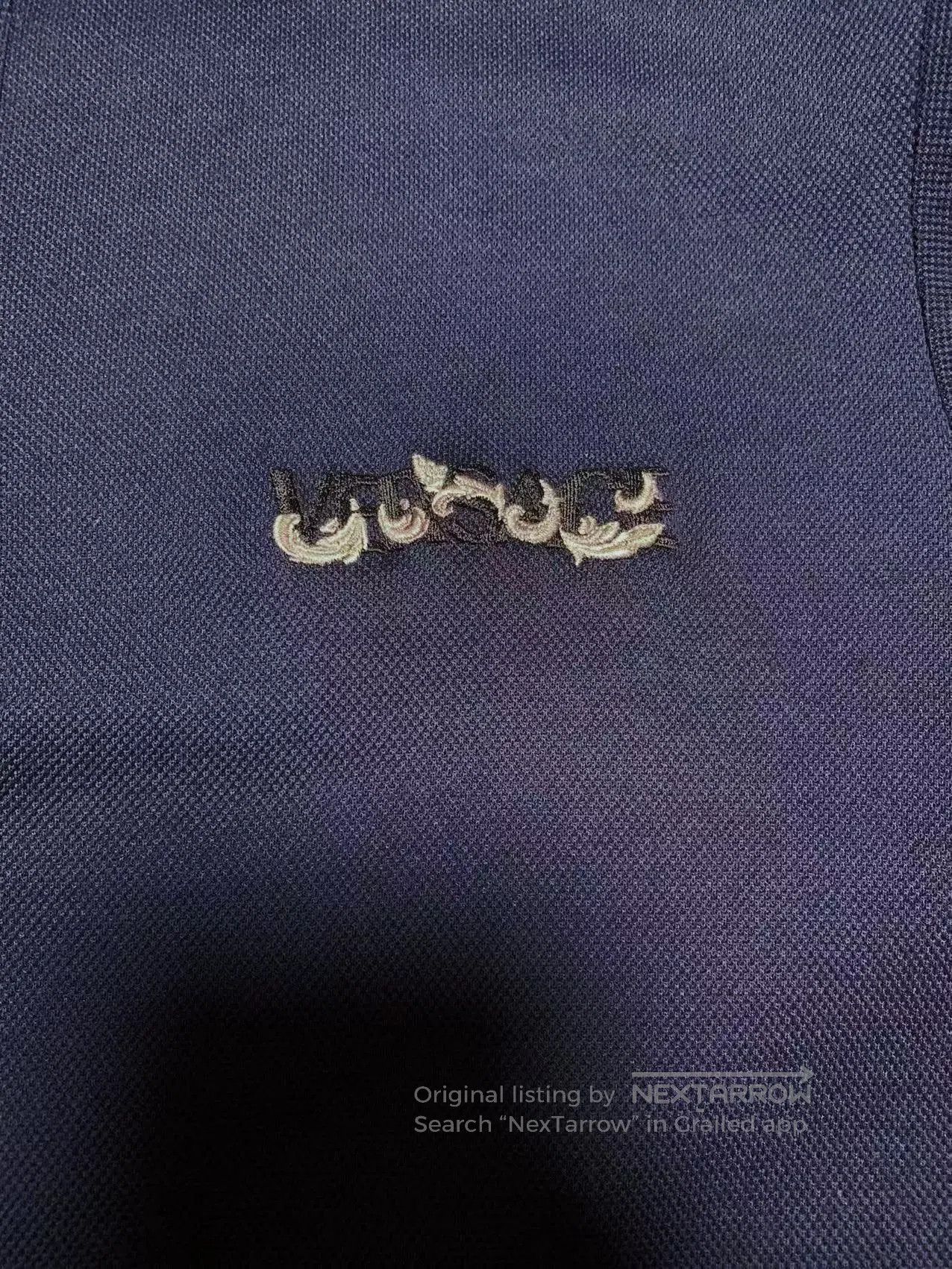Versace Versace Embroidered Logo Polo Shirt. Size US XS / EU 42 / 0 - 4 Thumbnail